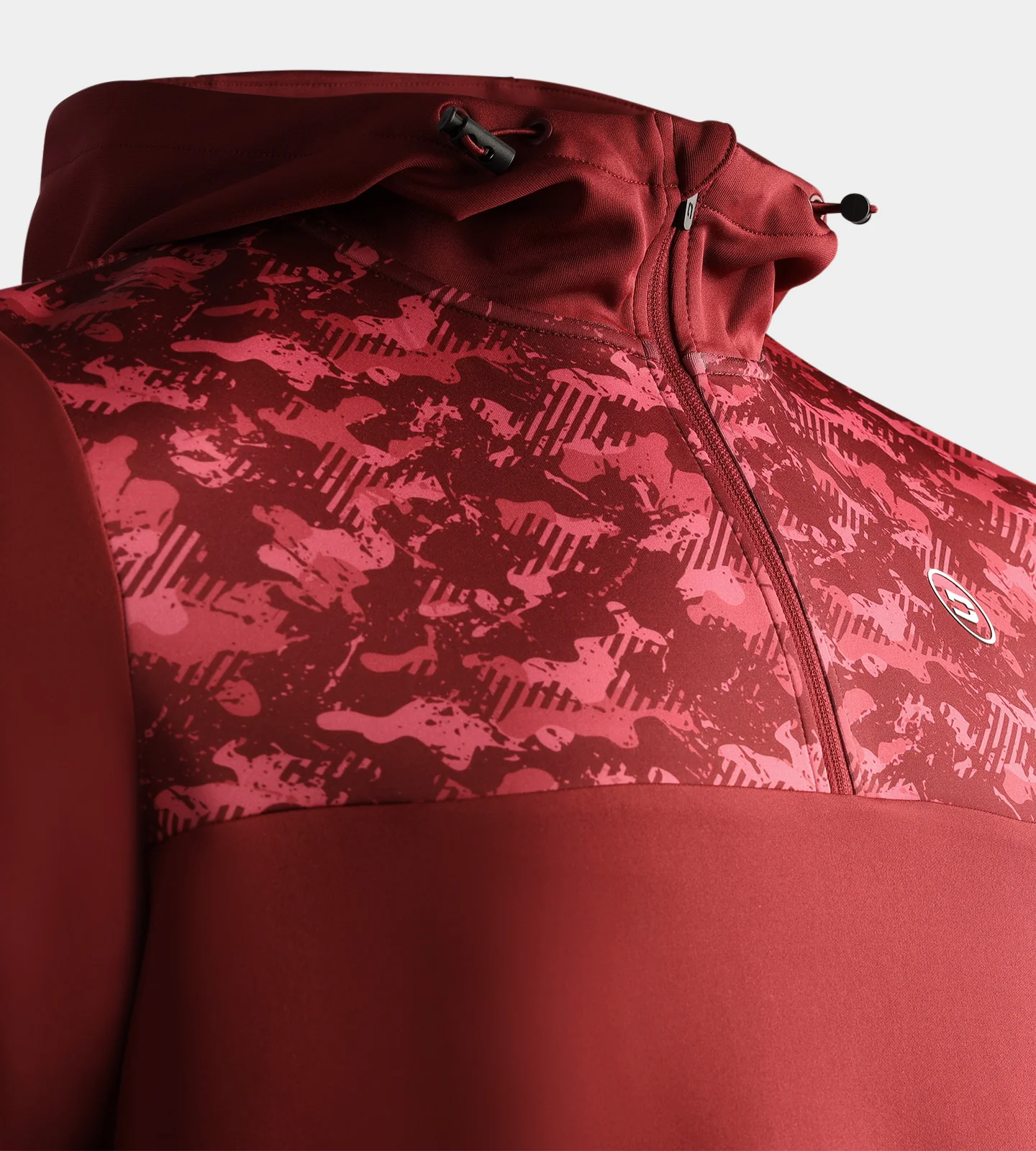 CAMO HOODIE - RED - Image 7