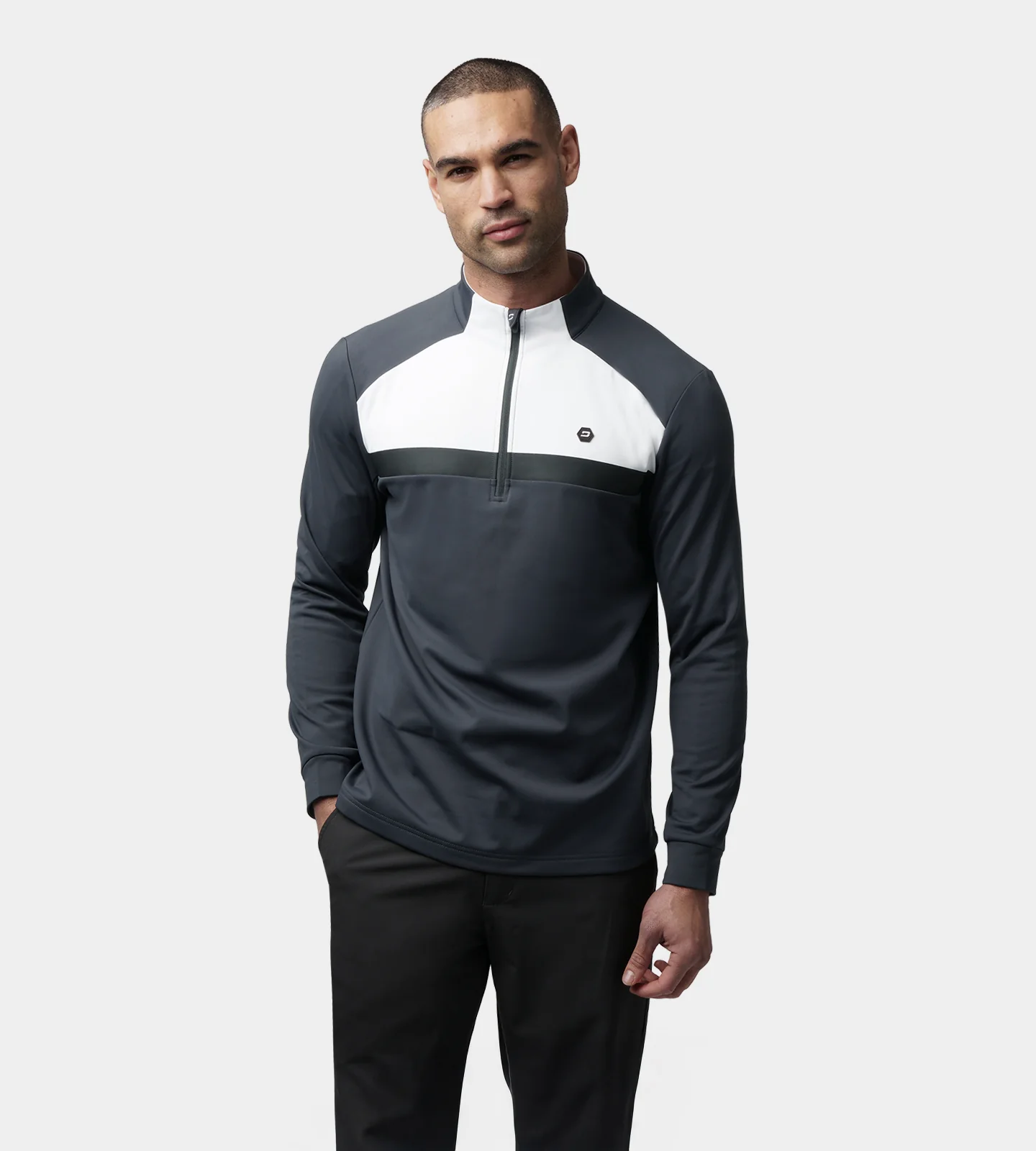 CHEVRON 2.0 MIDLAYER - CHARCOAL - Image 3