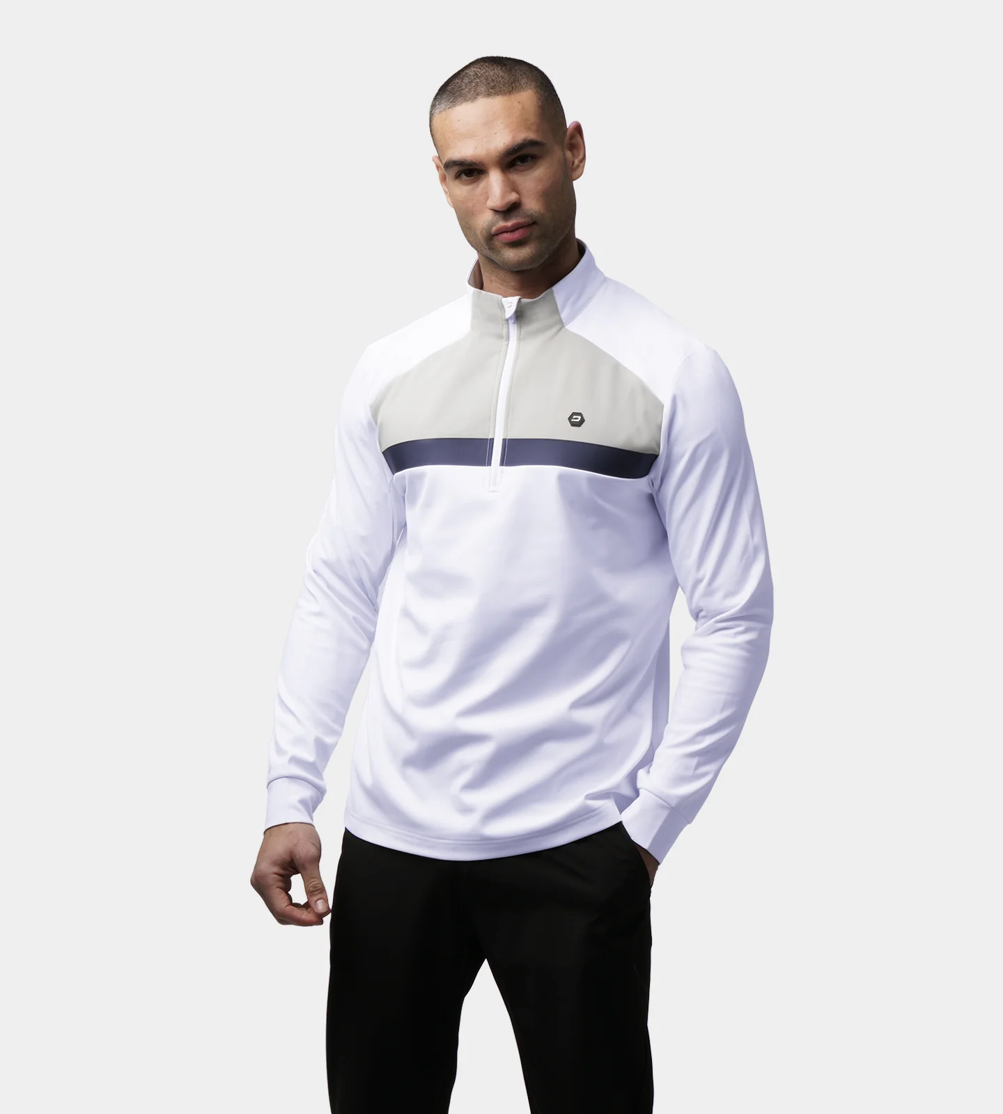 CHEVRON 2.0 MIDLAYER - WHITE - Image 3