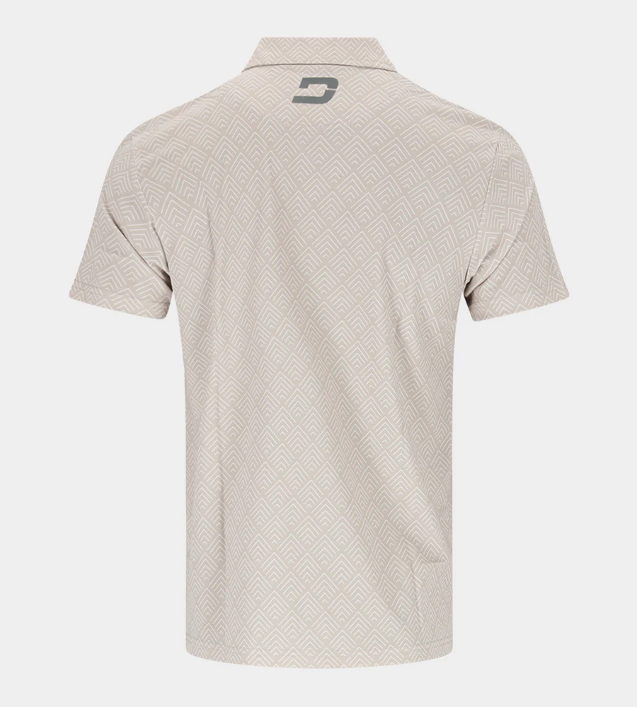 CHEVRON POLO - BEIGE - Image 2