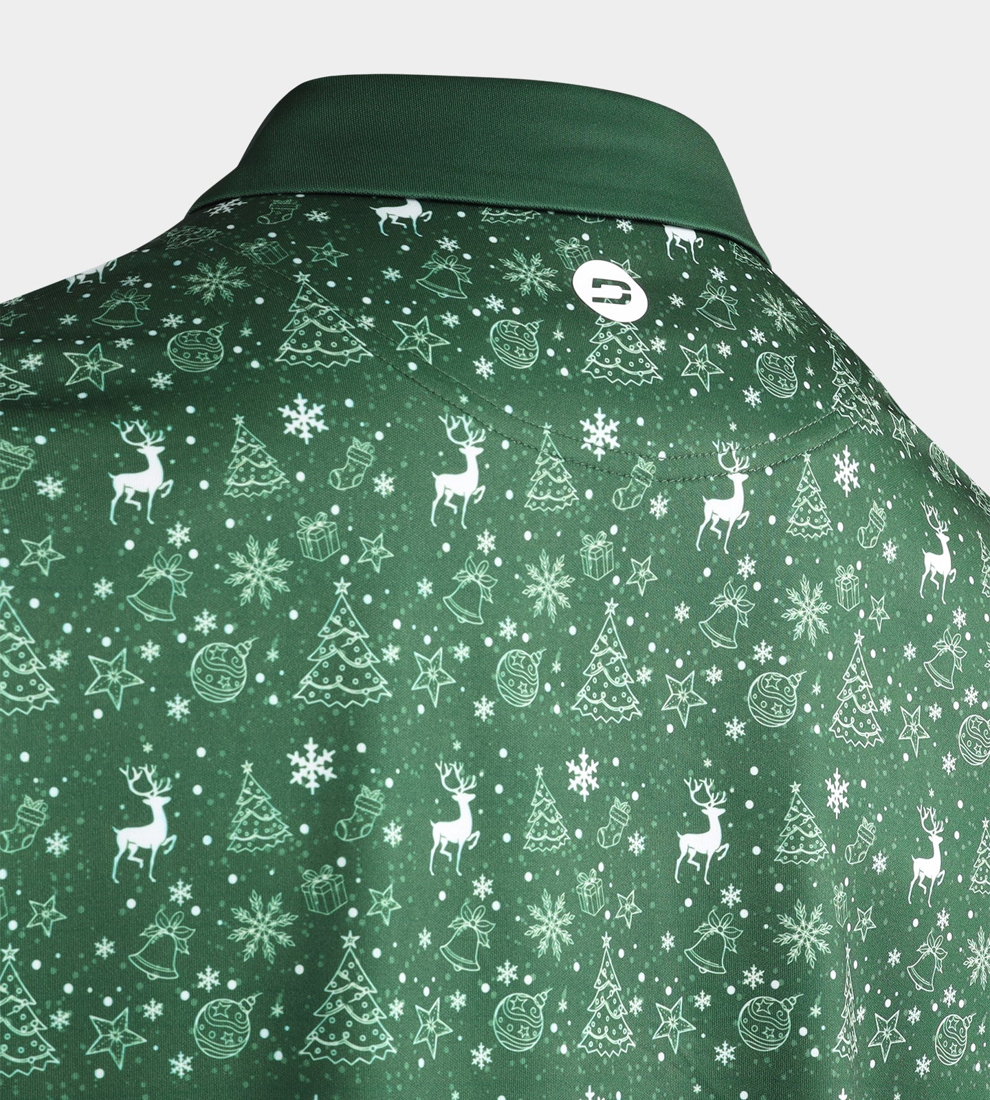 CHRISTMAS POLO - GREEN - Image 7