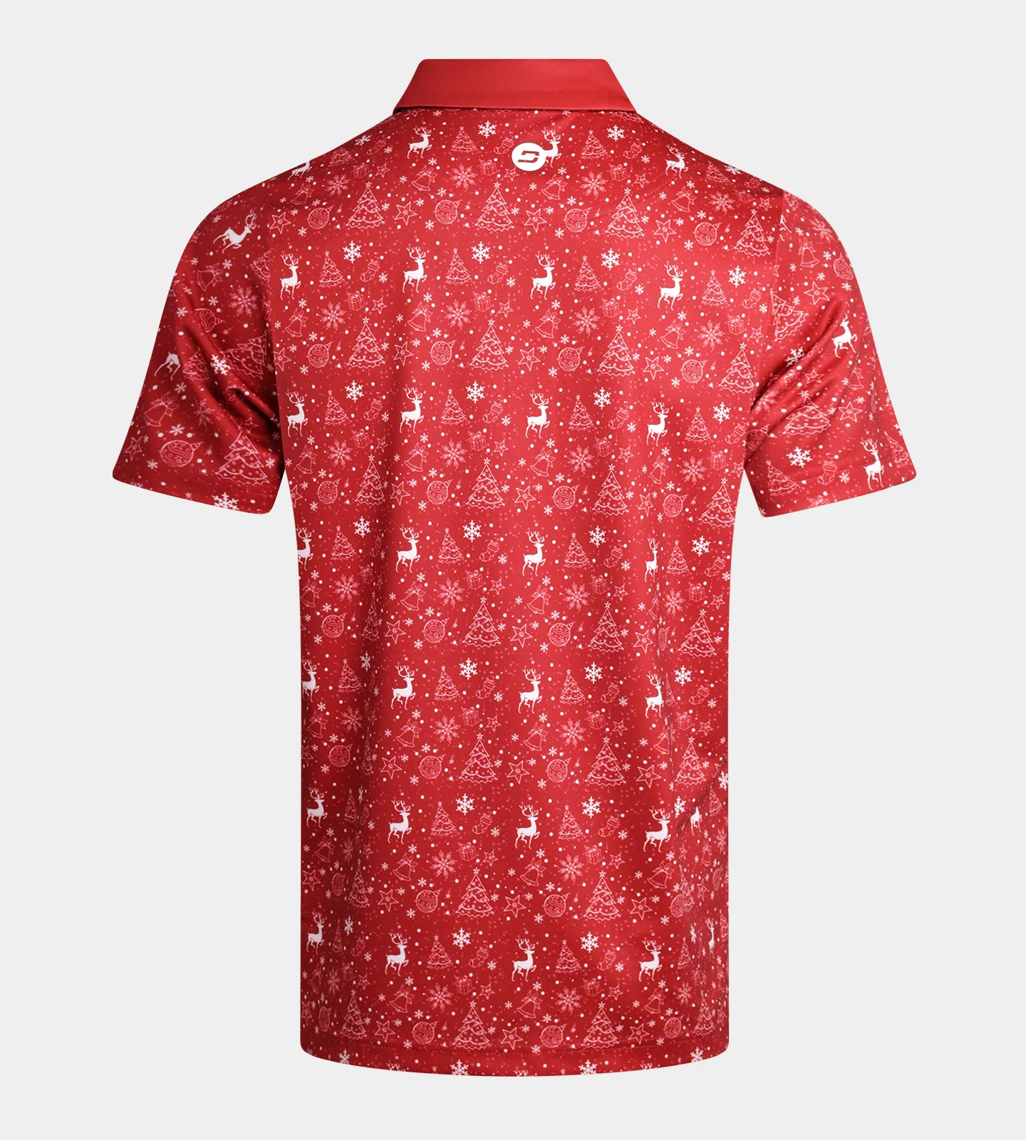 CHRISTMAS POLO - RED - Image 2