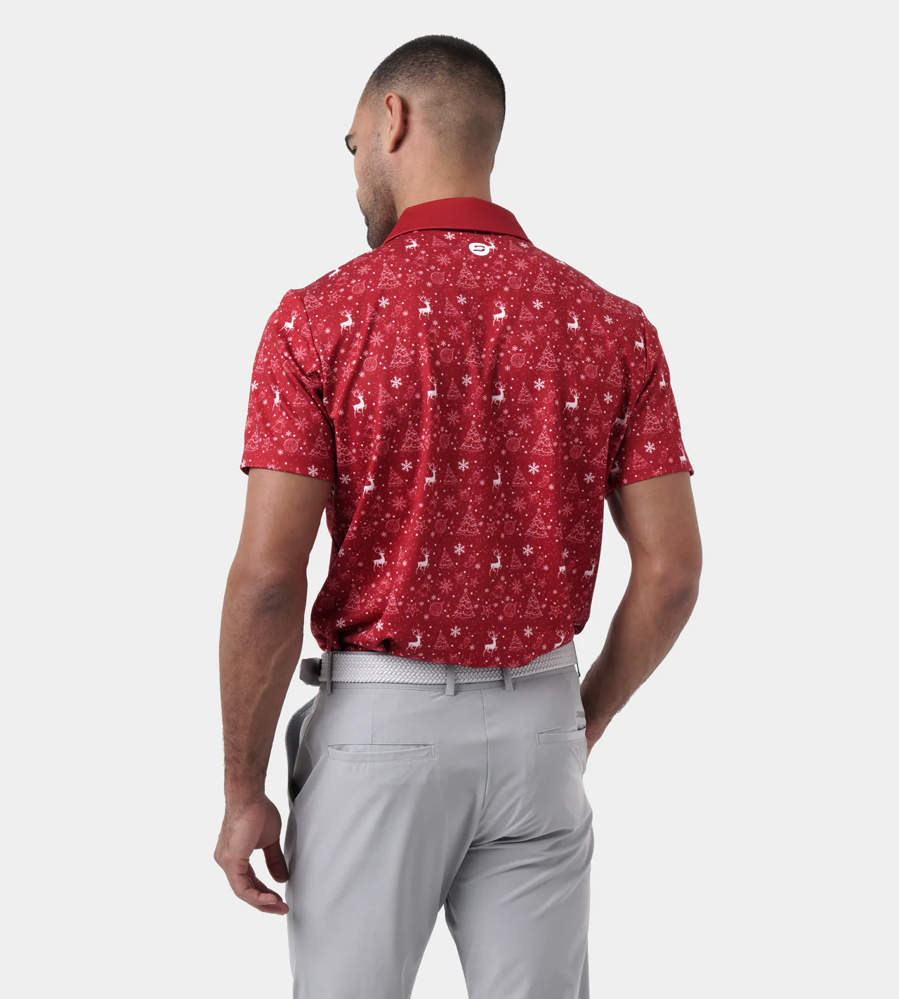 CHRISTMAS POLO - RED - Image 5