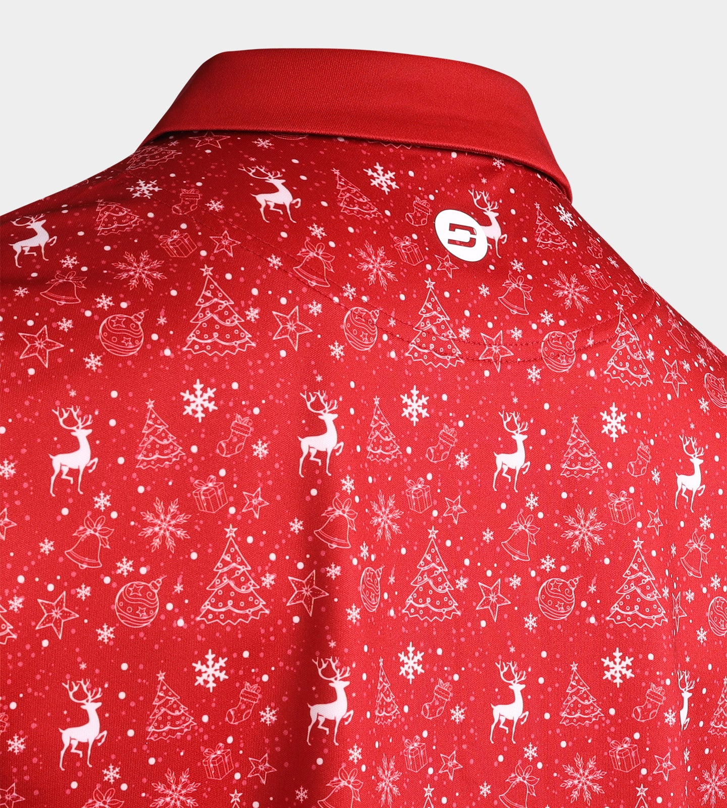 CHRISTMAS POLO - RED - Image 7