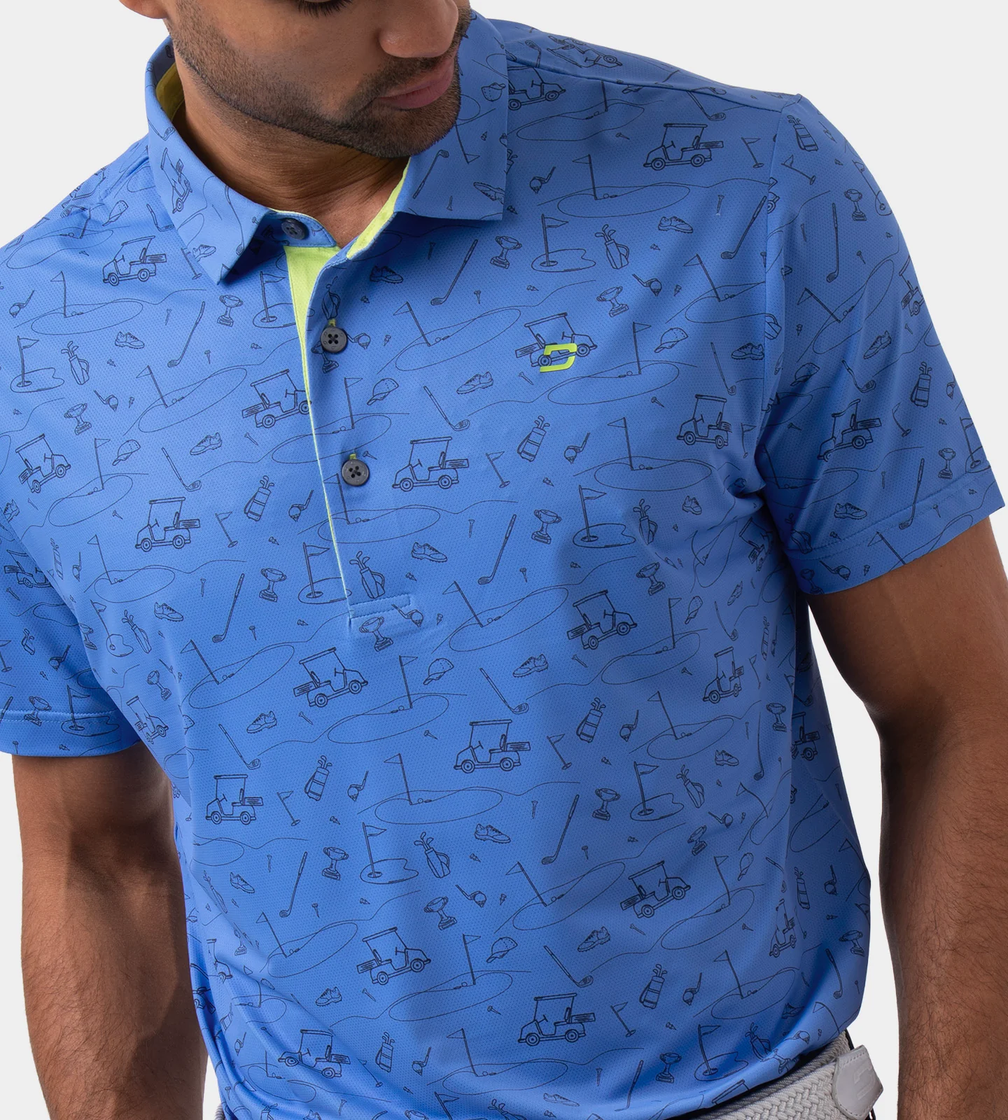 CIRCUIT POLO - BLUE - Image 5