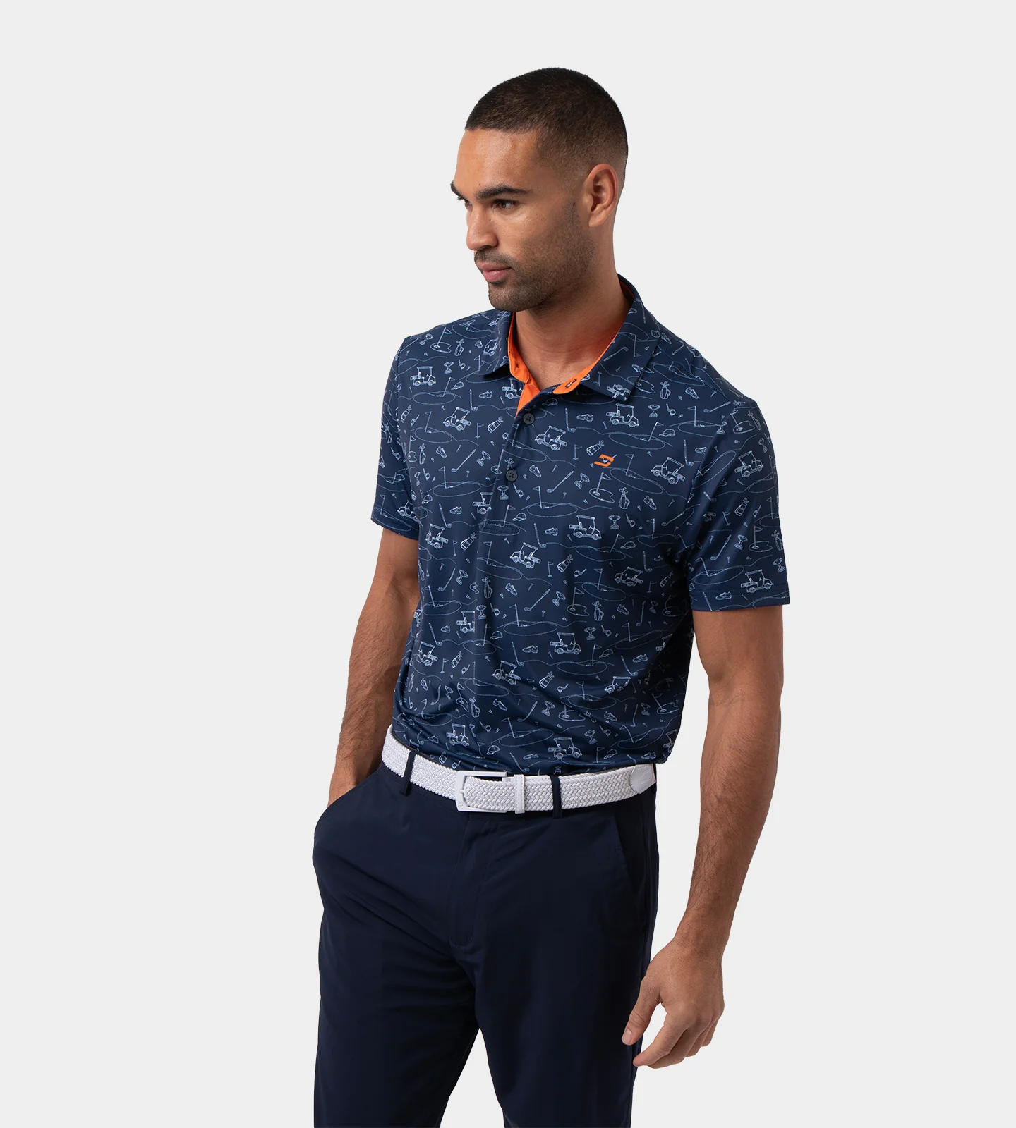 CIRCUIT POLO - NAVY - Image 3