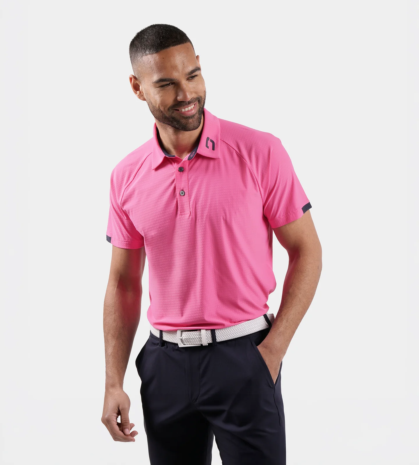 CLASSIC POLO - PINK - Image 3