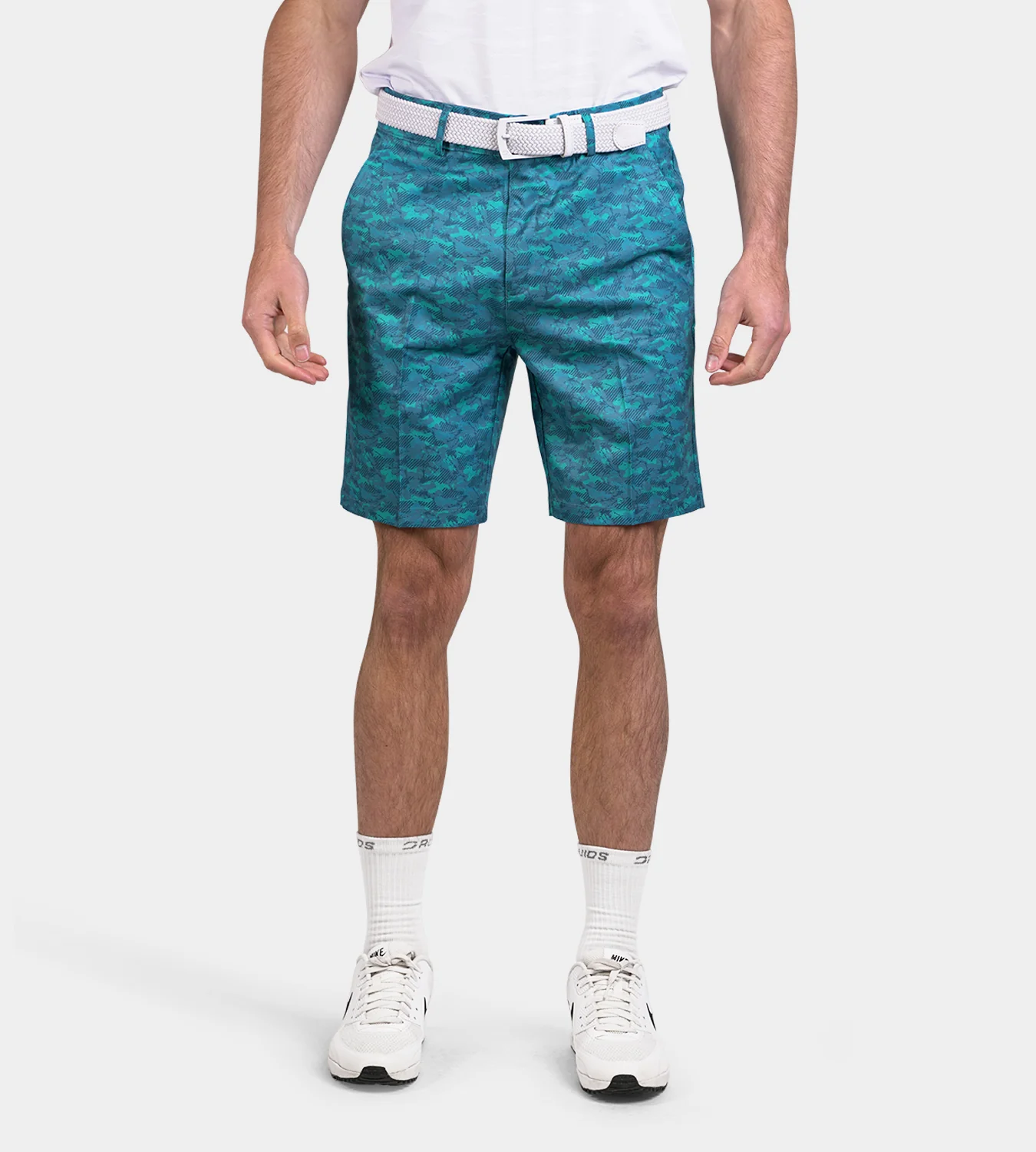 CLIMA CAMO SHORTS - TEAL - Image 6