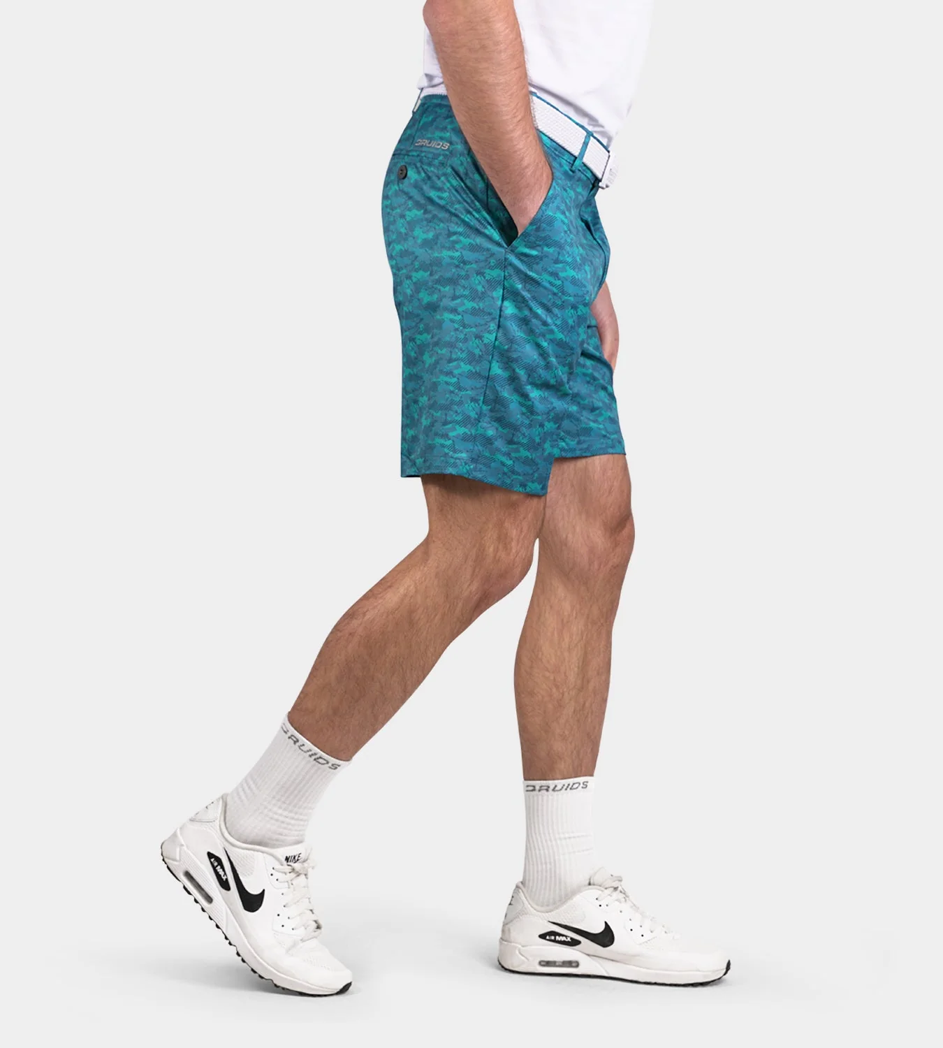 CLIMA CAMO SHORTS - TEAL - Image 8