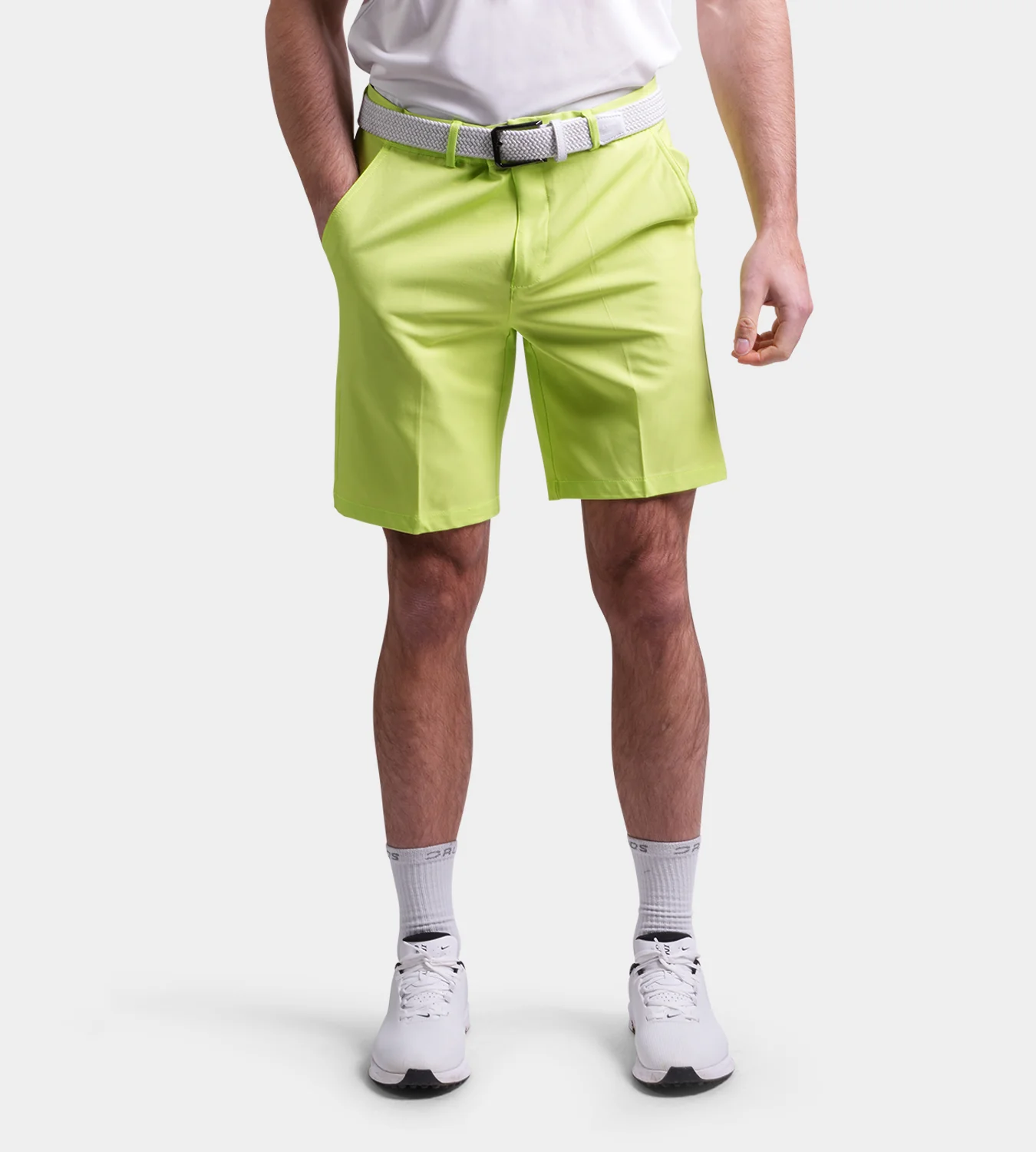 CLIMA GOLF SHORTS - LIME - Image 5