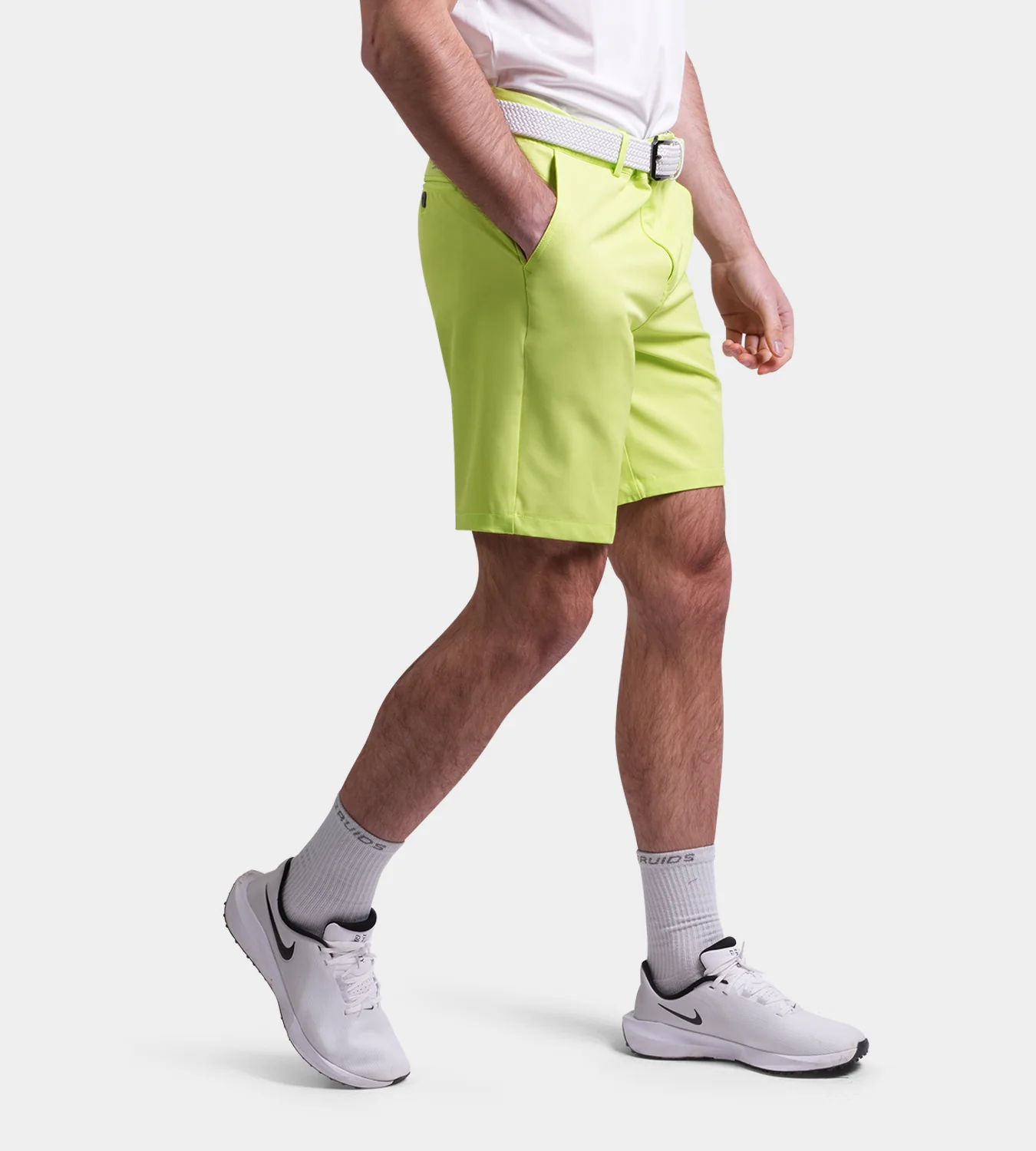 CLIMA GOLF SHORTS - LIME - Image 6