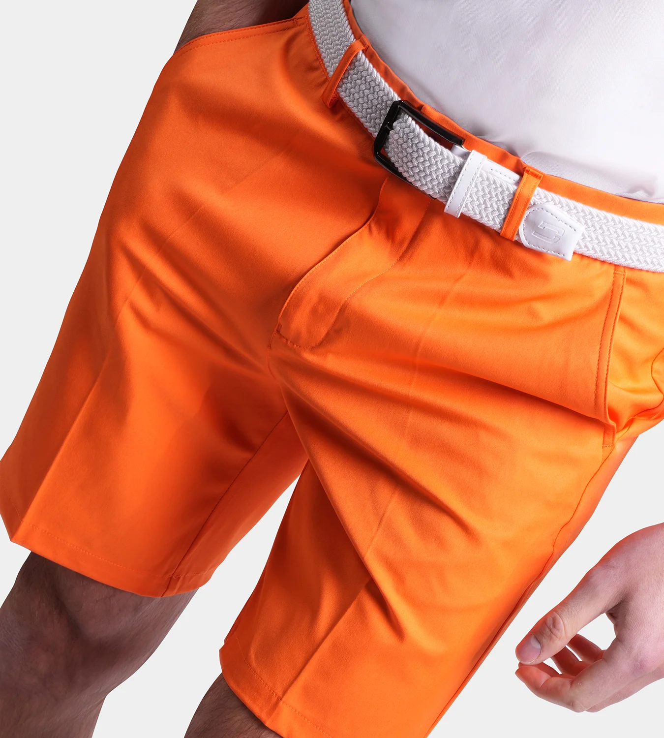 CLIMA GOLF SHORTS - ORANGE - Image 8
