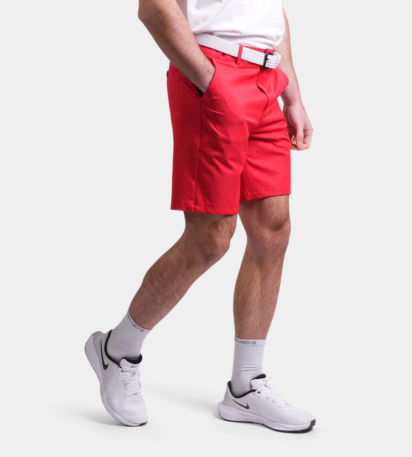 CLIMA GOLF SHORTS - RED - Image 9