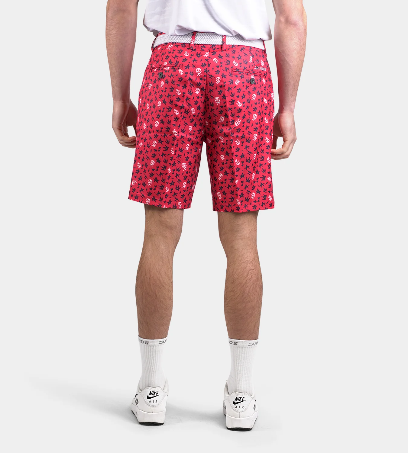 CLIMA GRUNGE SKULLZ SHORTS - RED - Image 7