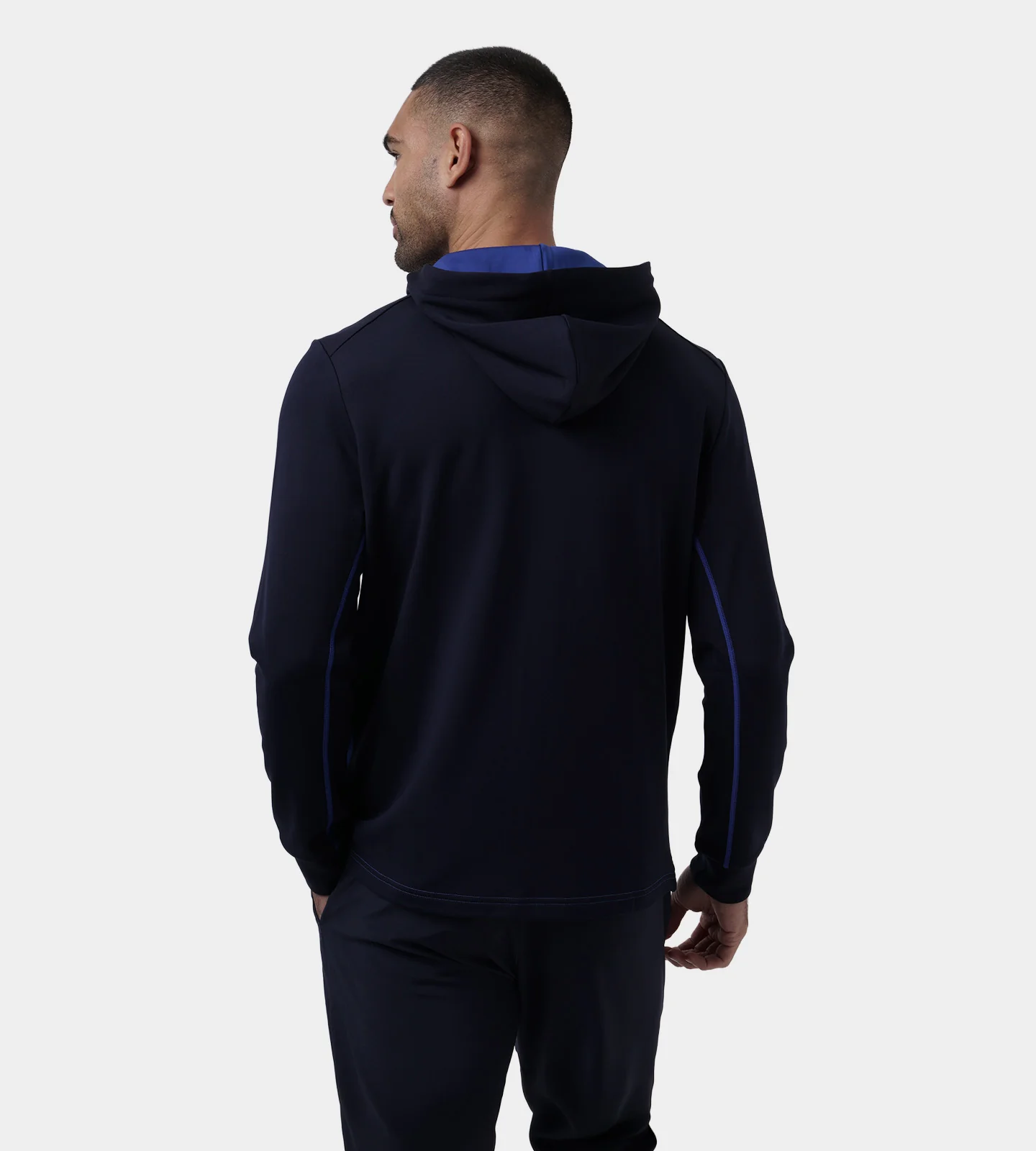 CODE HOODIE - BLUE - Image 5