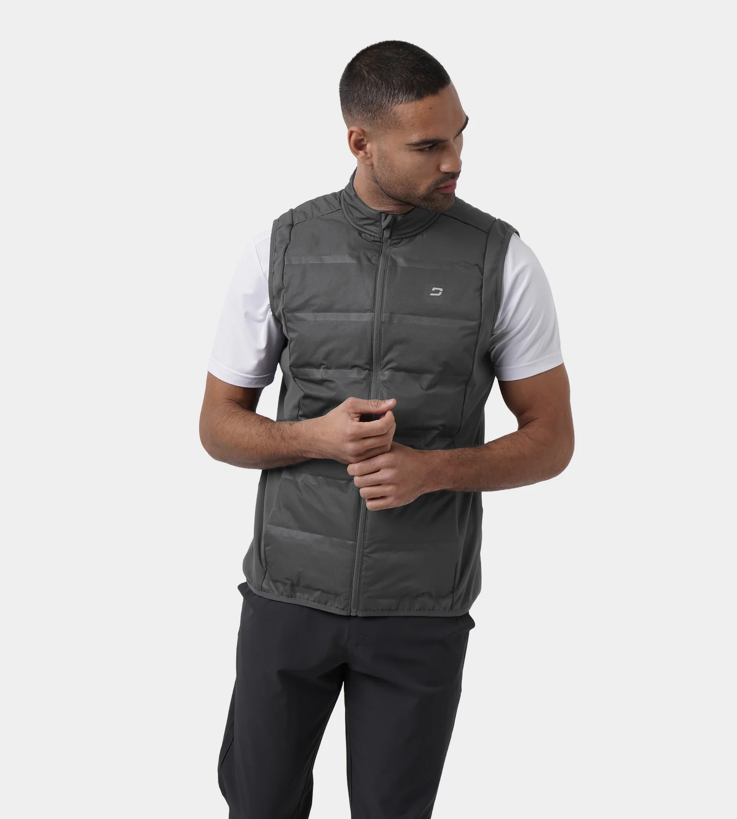 CREST GILET - CHARCOAL - Image 3