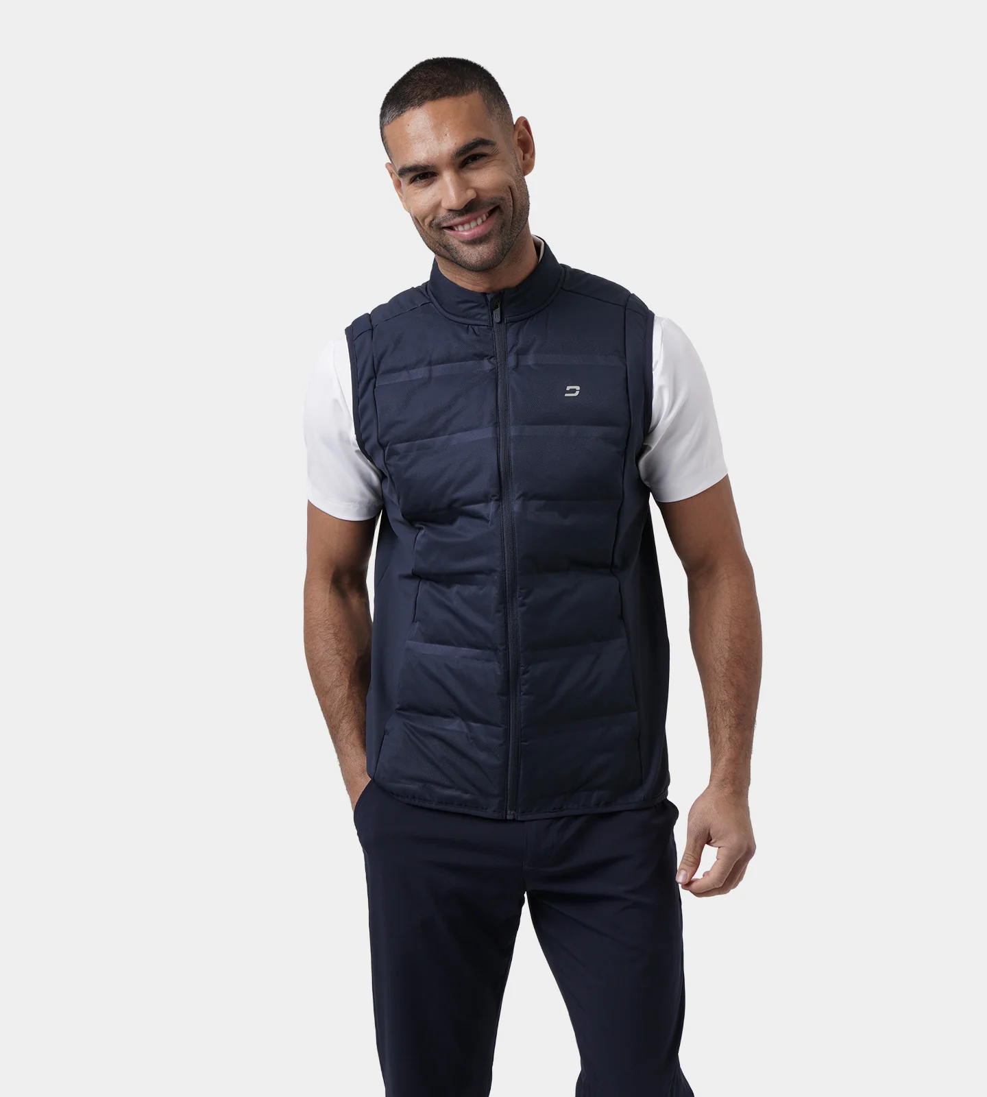 CREST GILET - NAVY - Image 3