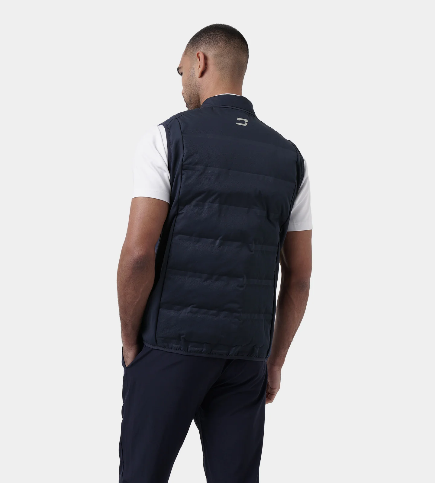 CREST GILET - NAVY - Image 4
