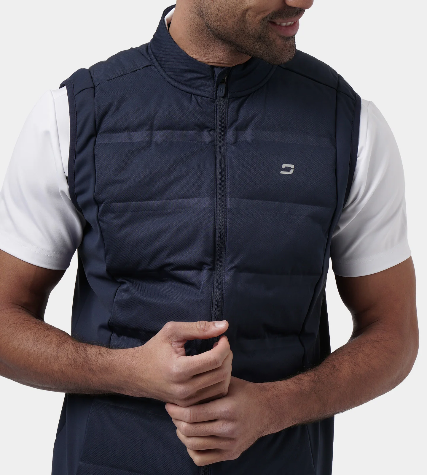 CREST GILET - NAVY - Image 5