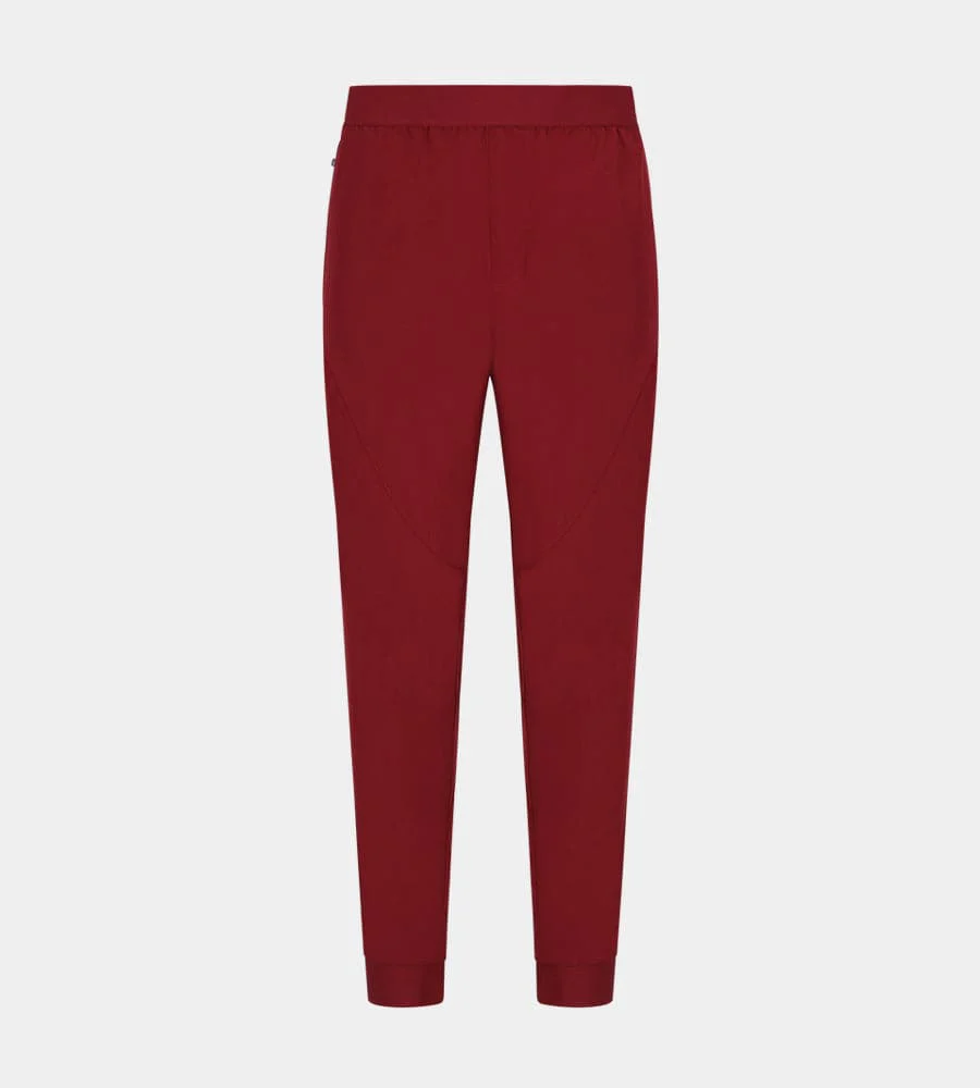 LUXE GOLF JOGGERS - BURGUNDY - Image 8