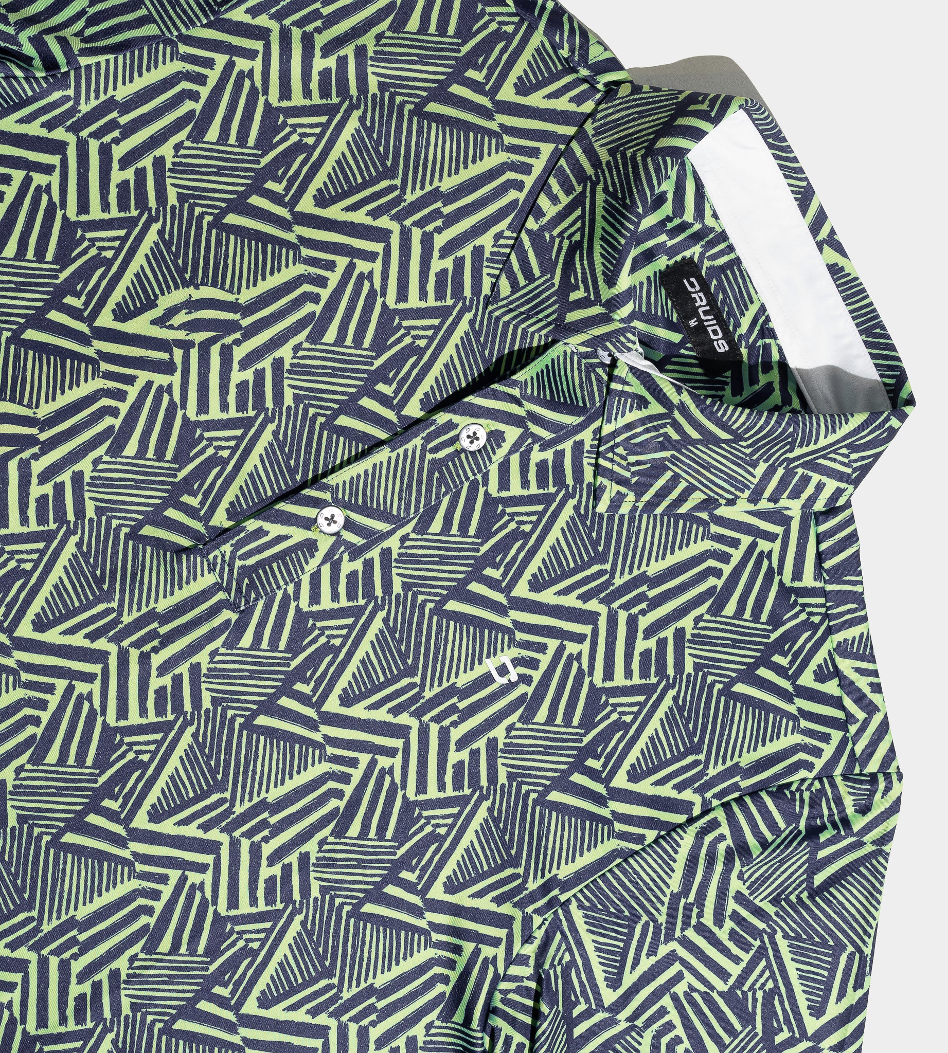 DAZZLE POLO - LIME - Image 4