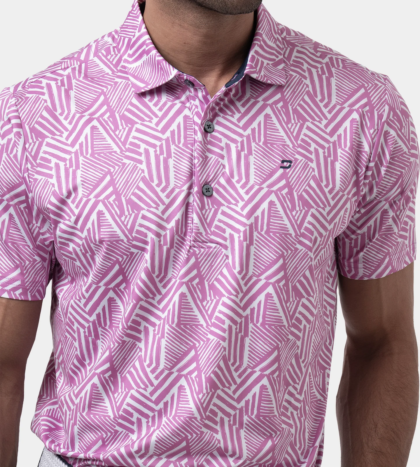 DAZZLE POLO - PURPLE - Image 5