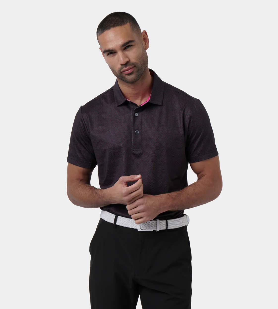 DIAMOND 2.0 POLO - BLACK - Image 3