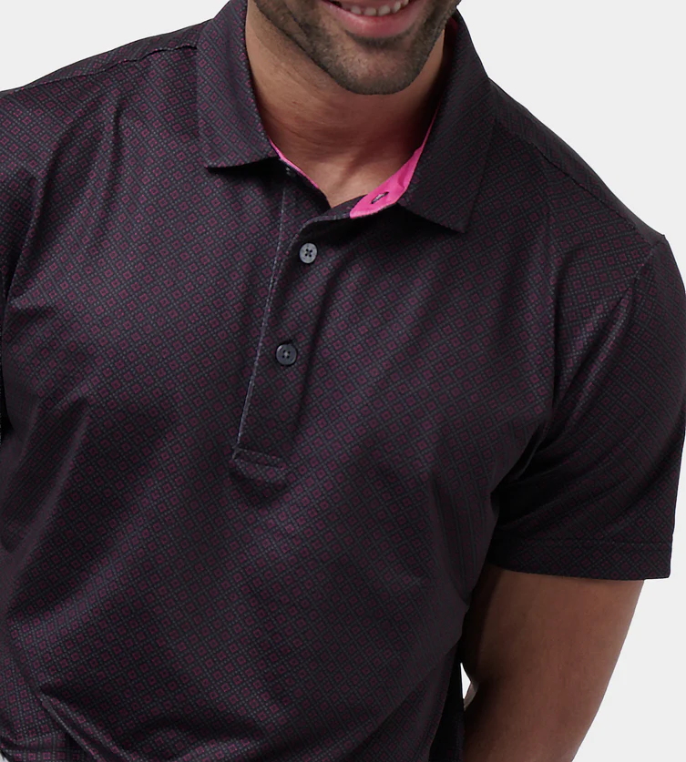 DIAMOND 2.0 POLO - BLACK - Image 4