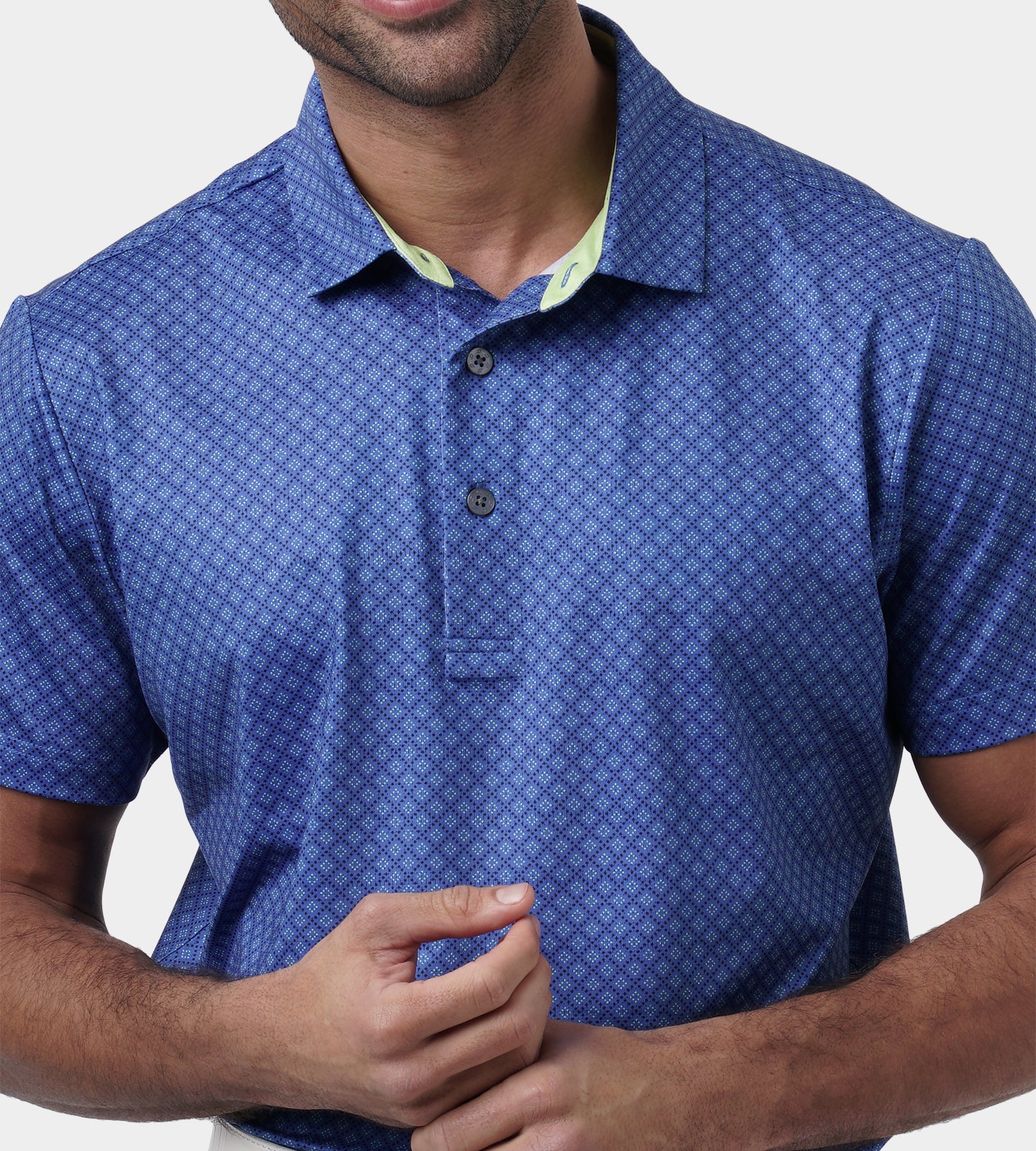 DIAMOND 2.0 POLO - BLUE - Image 4