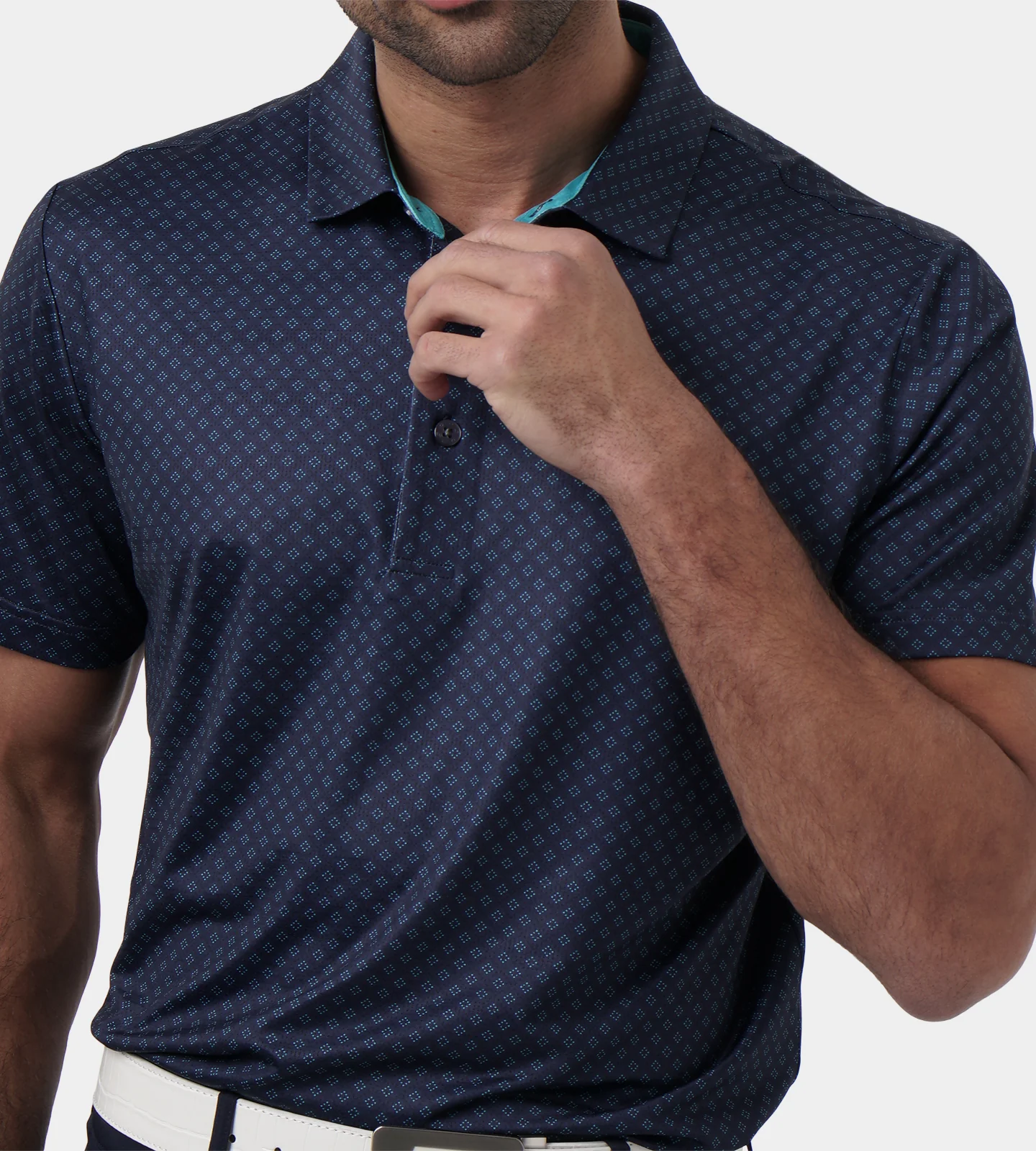 DIAMOND 2.0 POLO - NAVY - Image 4