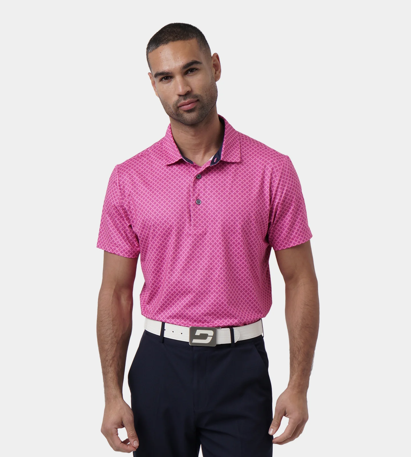 DIAMOND 2.0 POLO - PINK - Image 3