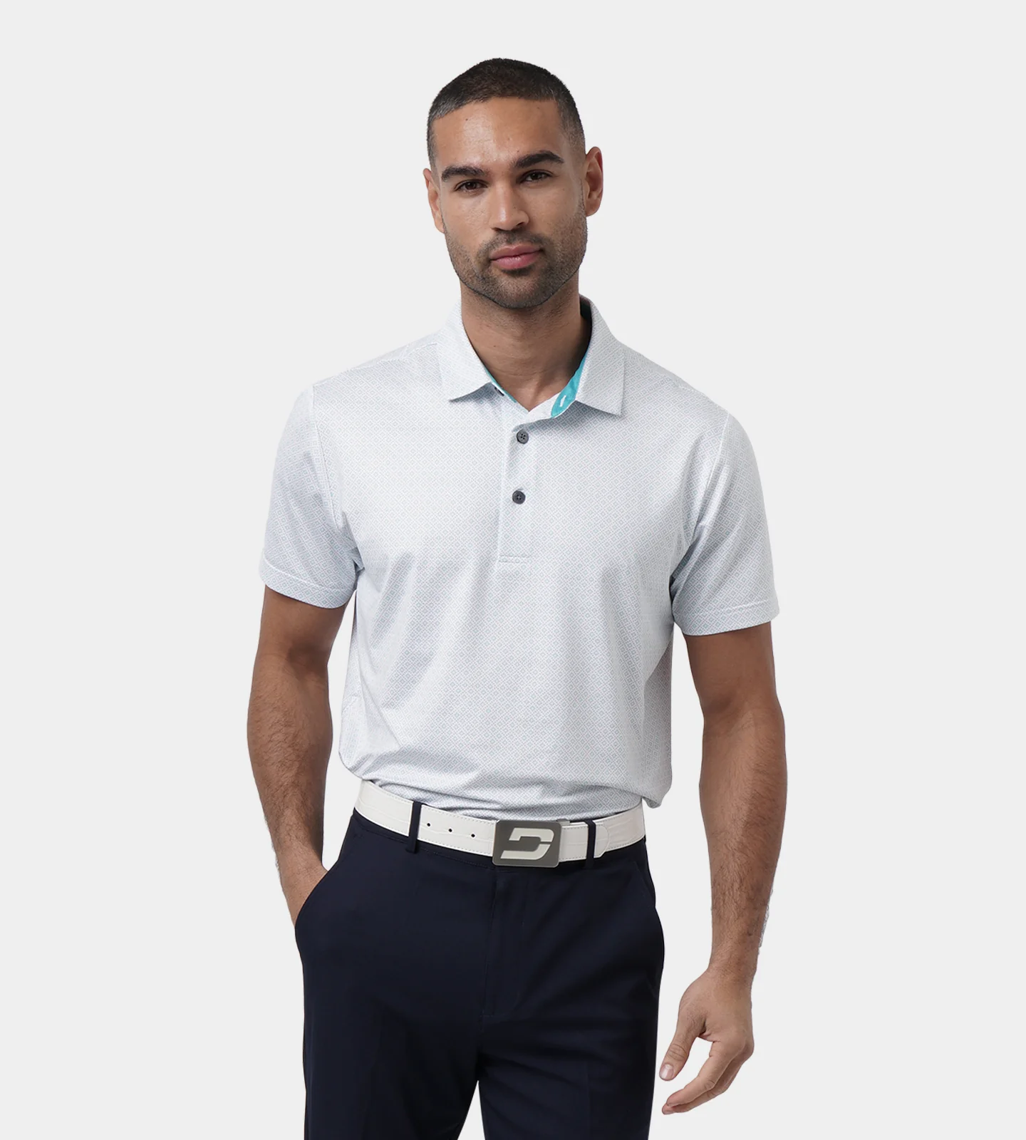 DIAMOND 2.0 POLO - WHITE - Image 3