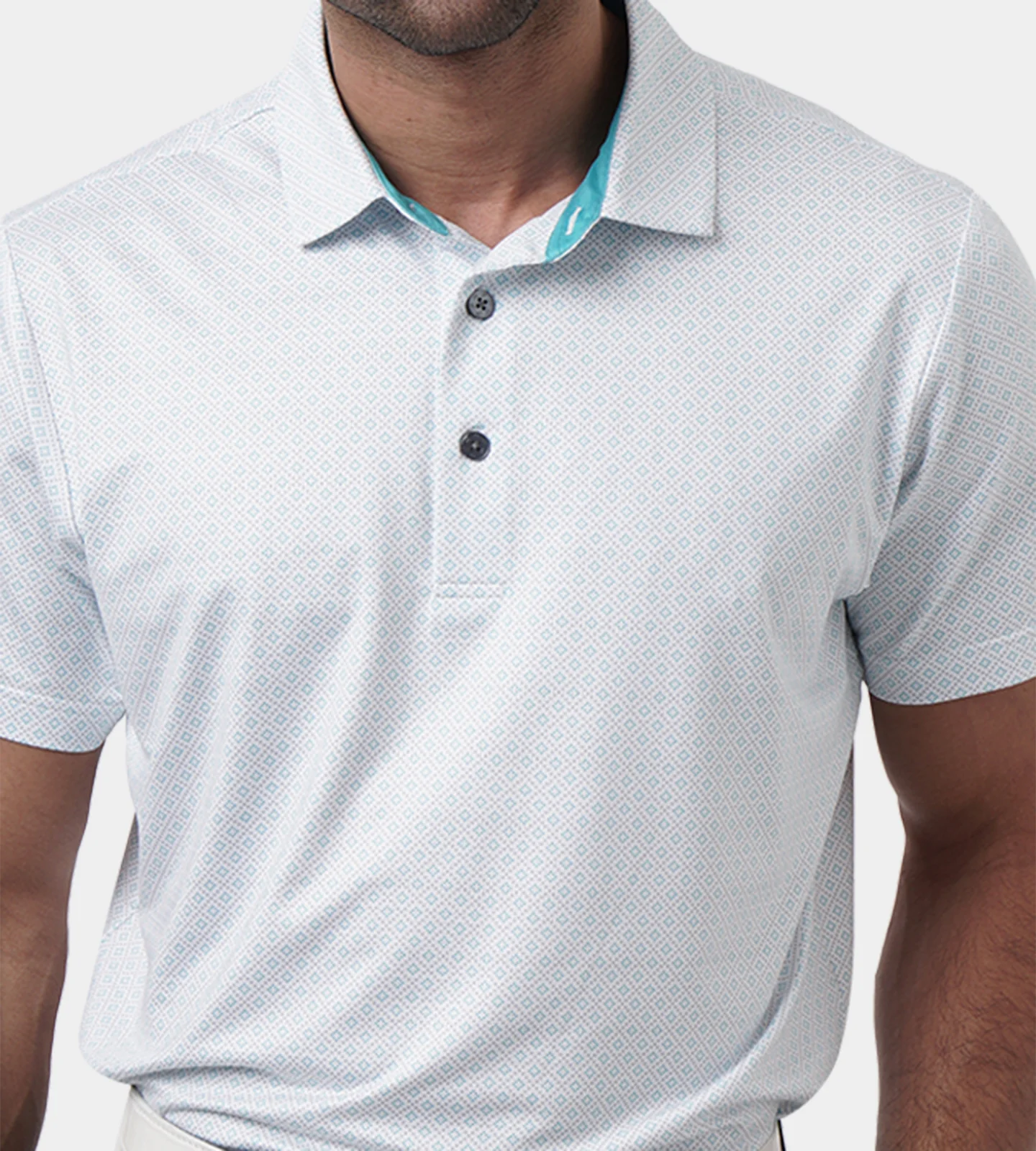 DIAMOND 2.0 POLO - WHITE - Image 4