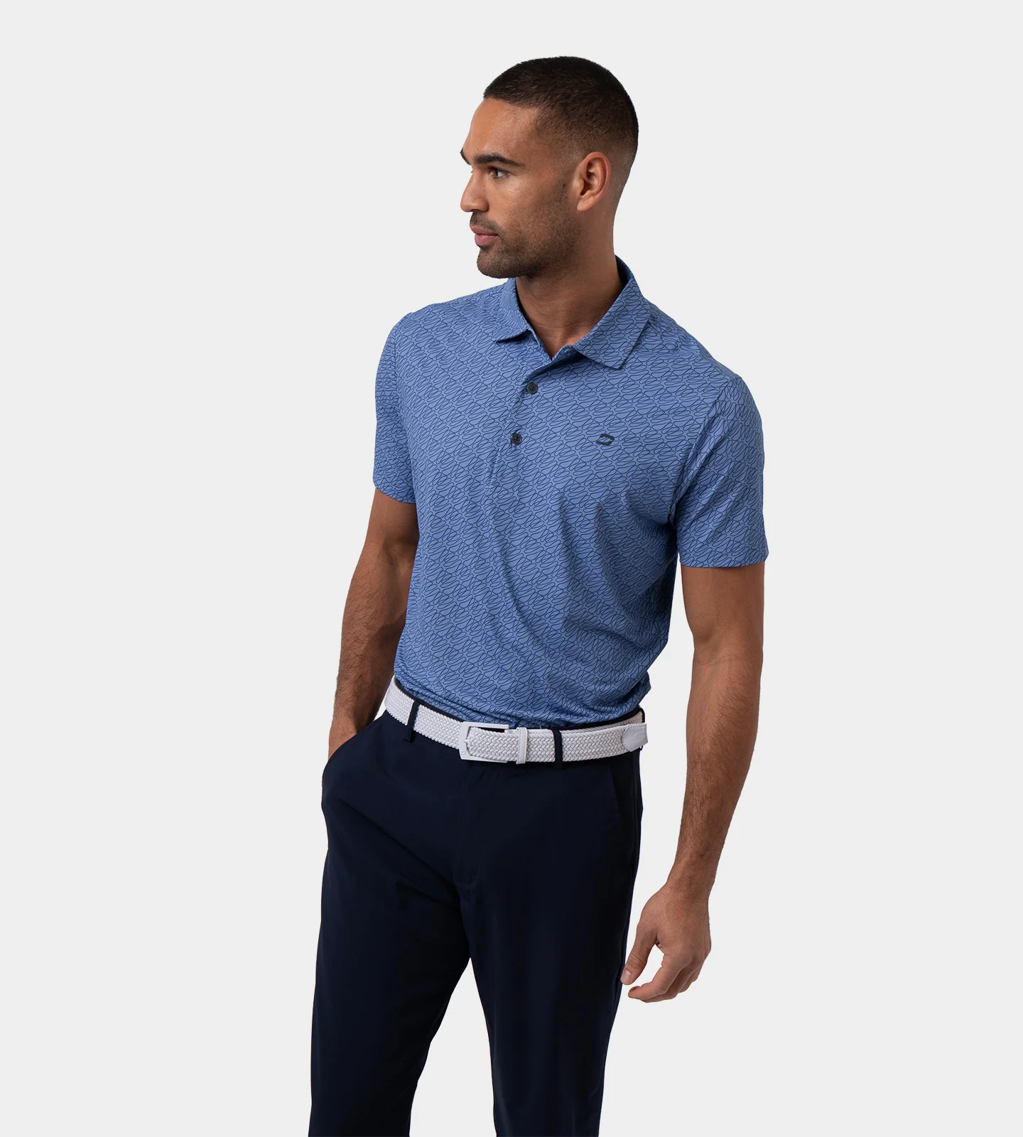 DOODLE POLO - DENIM - Image 3