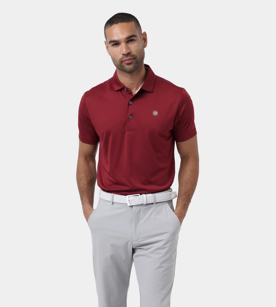 DOTRON POLO - BURGUNDY - Image 3