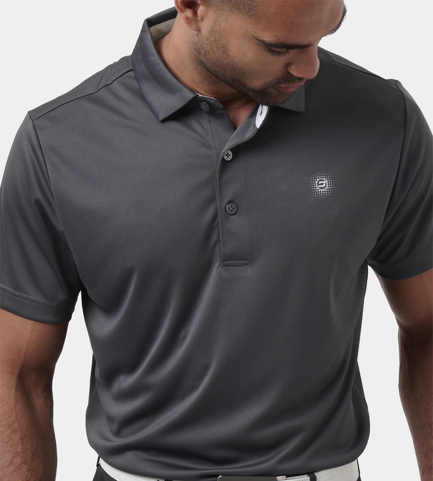 DOTRON POLO - CHARCOAL - Image 4