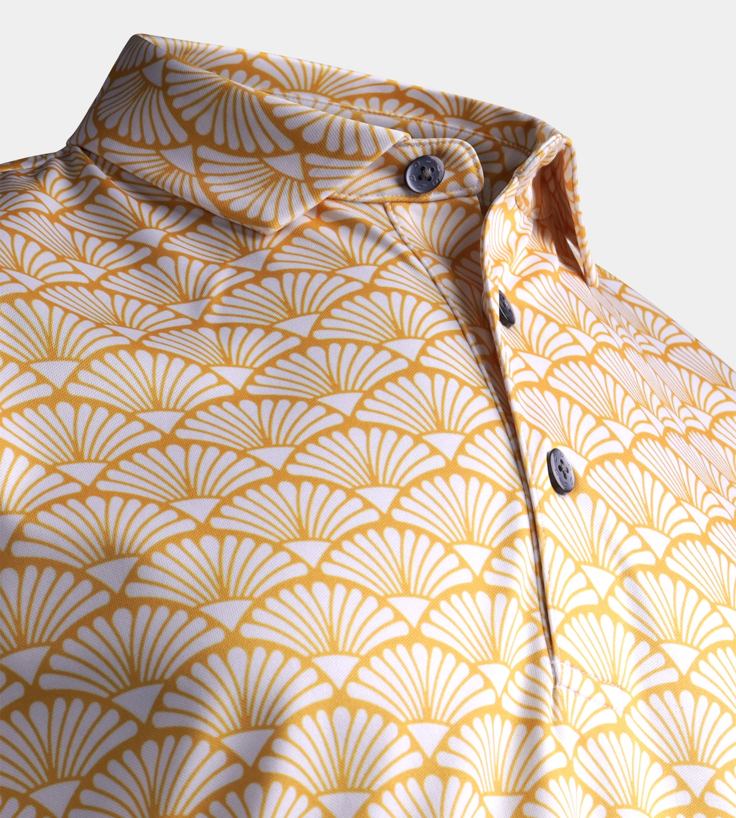 FAIRWAY FANS POLO - YELLOW - Image 6