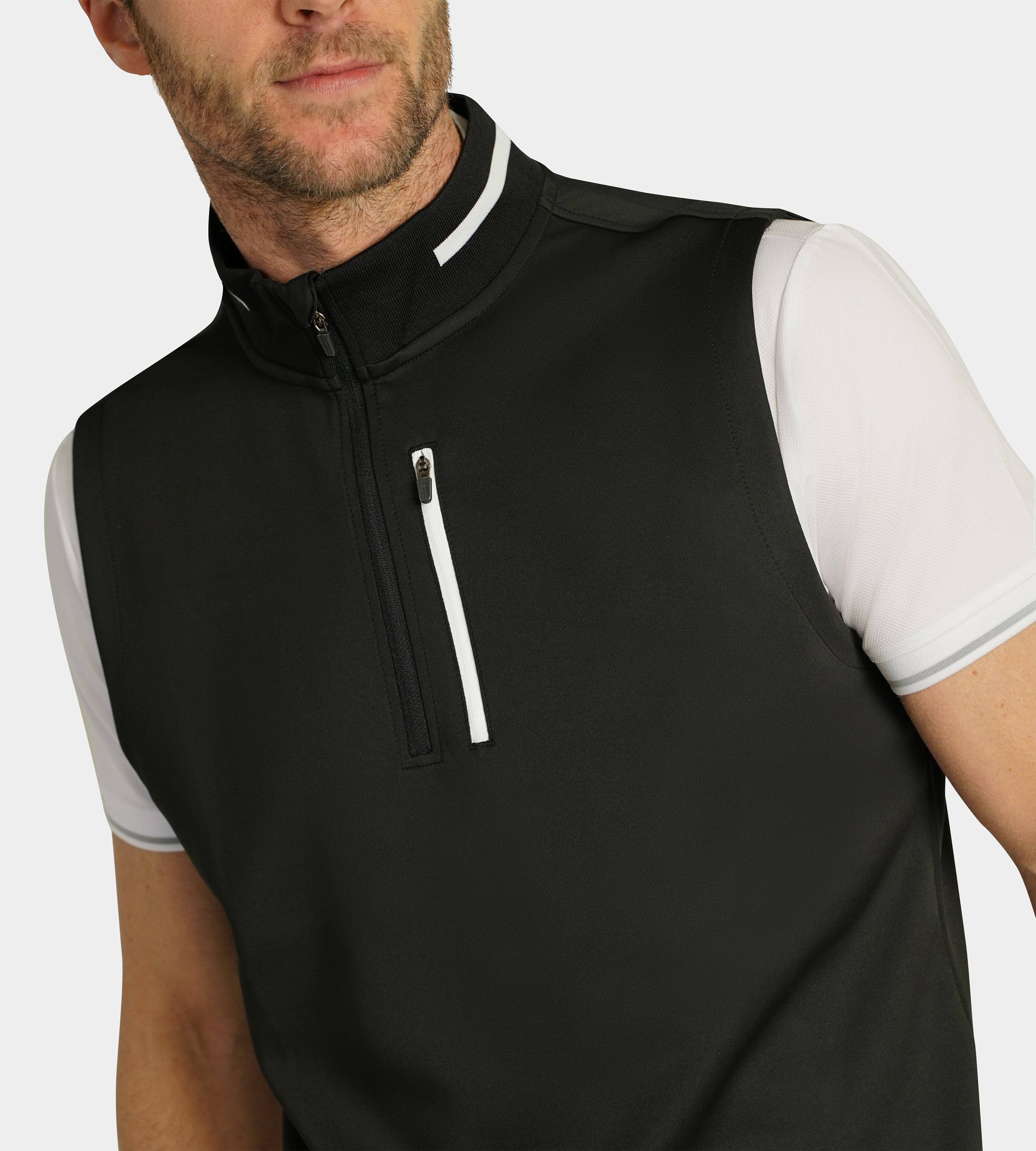 FAIRWAY FLEX SLEEVELESS - BLACK - Image 3