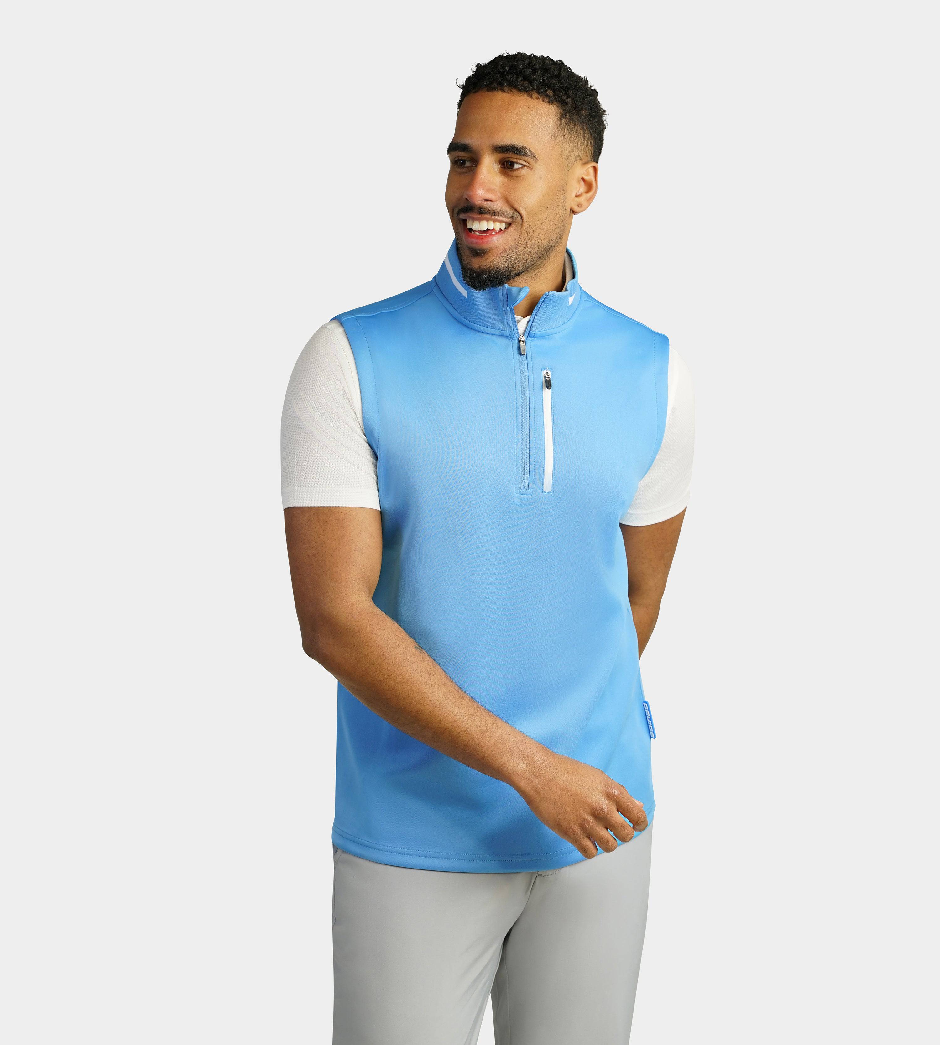 FAIRWAY FLEX SLEEVELESS - BLUE - Image 2