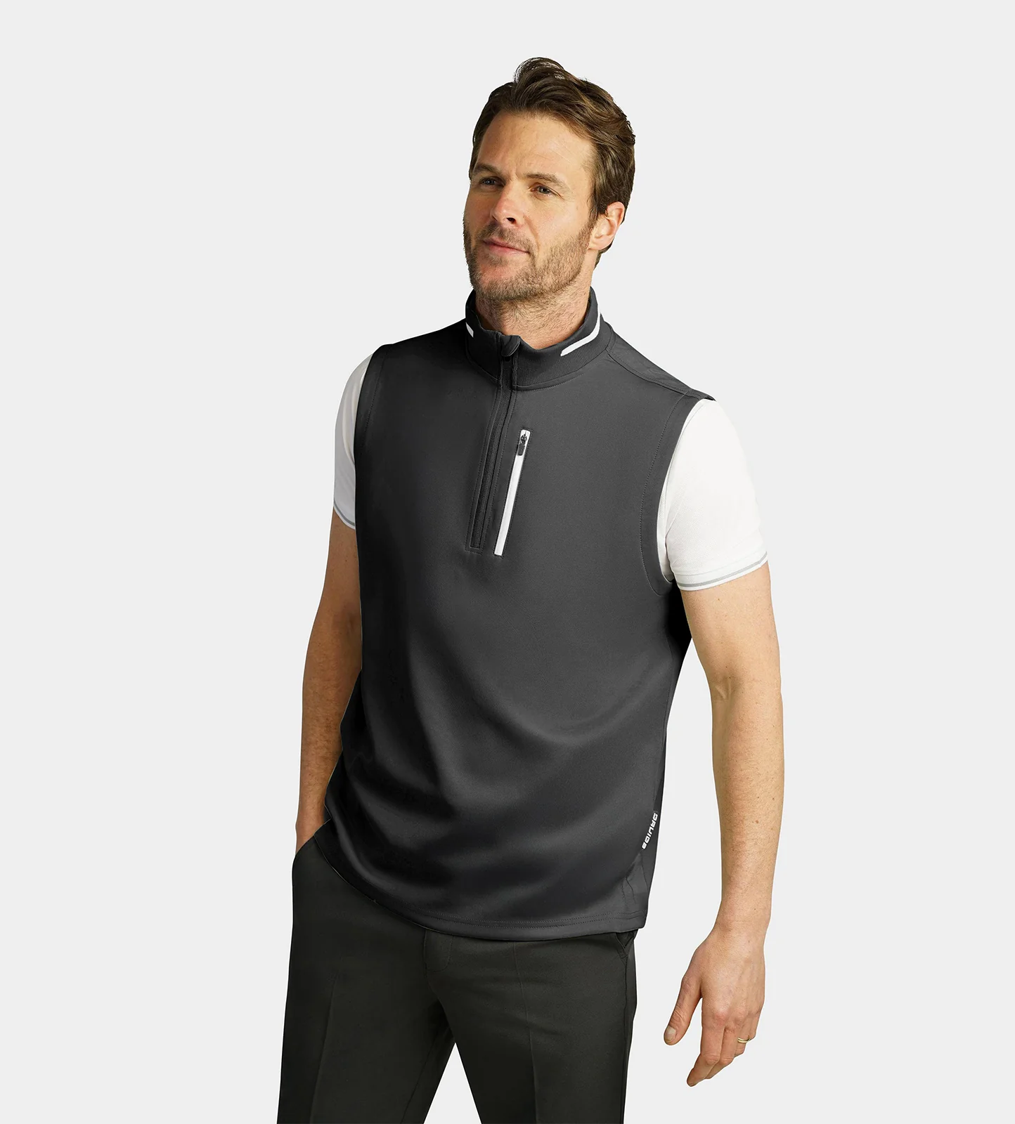 FAIRWAY FLEX SLEEVELESS - CHARCOAL - Image 3