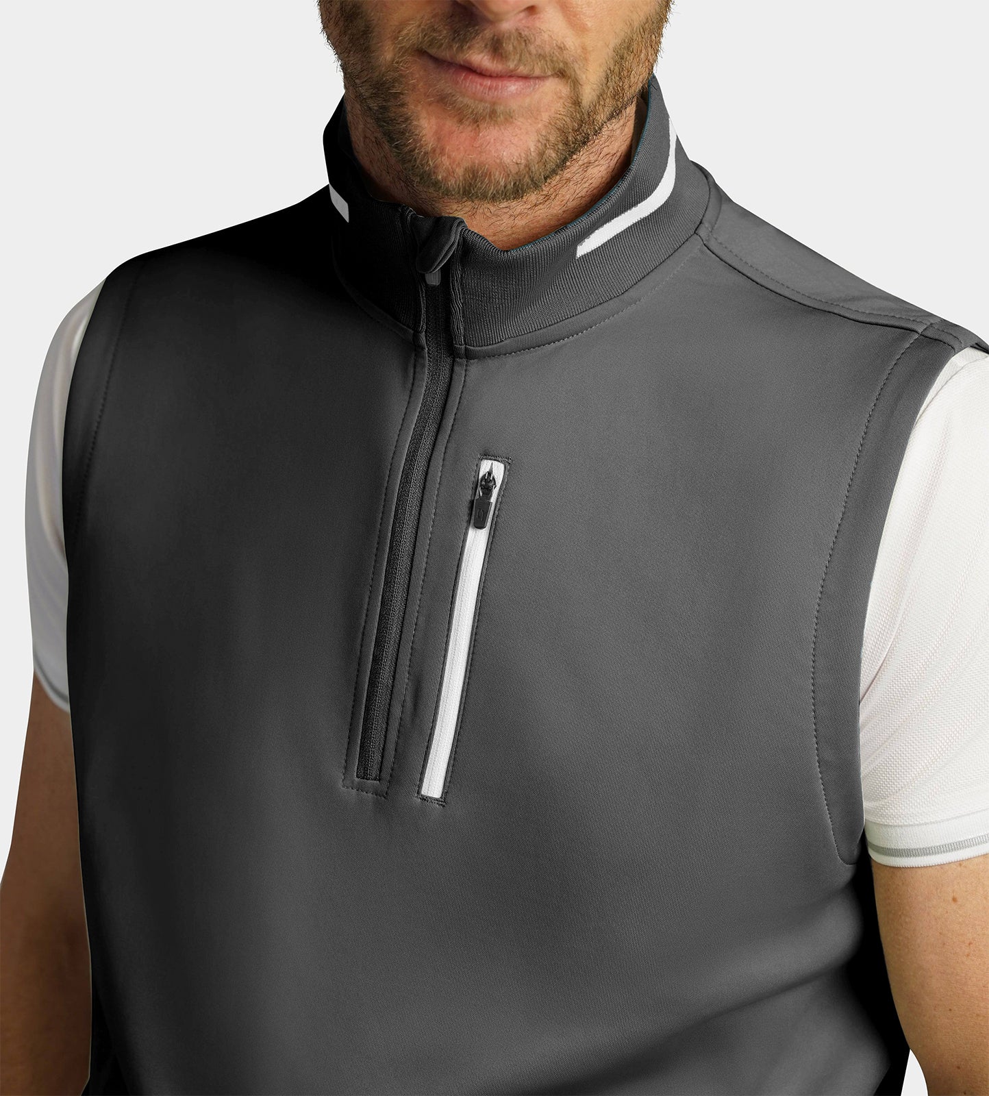 FAIRWAY FLEX SLEEVELESS - CHARCOAL - Image 4