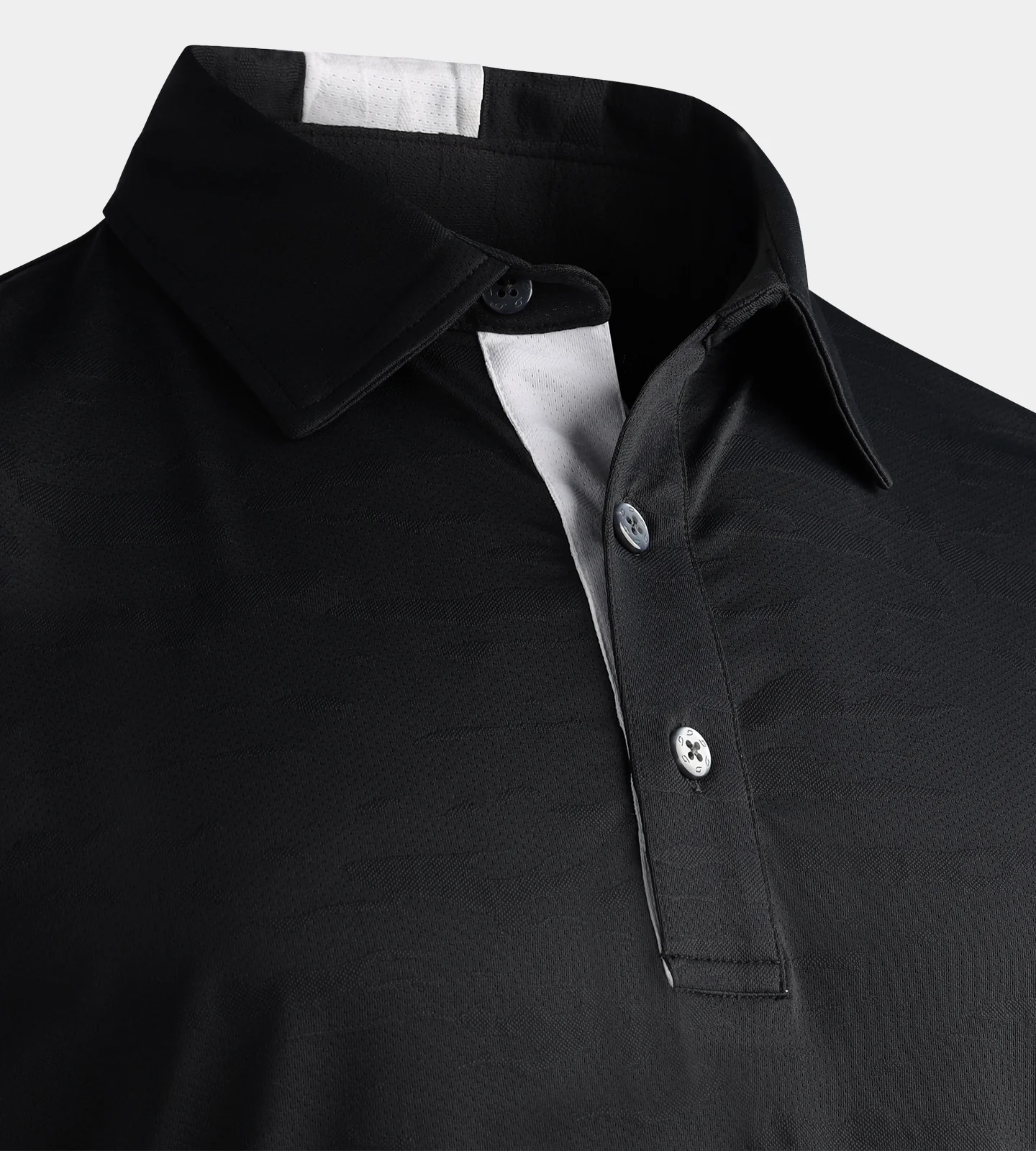 FINESSE POLO - BLACK - Image 4