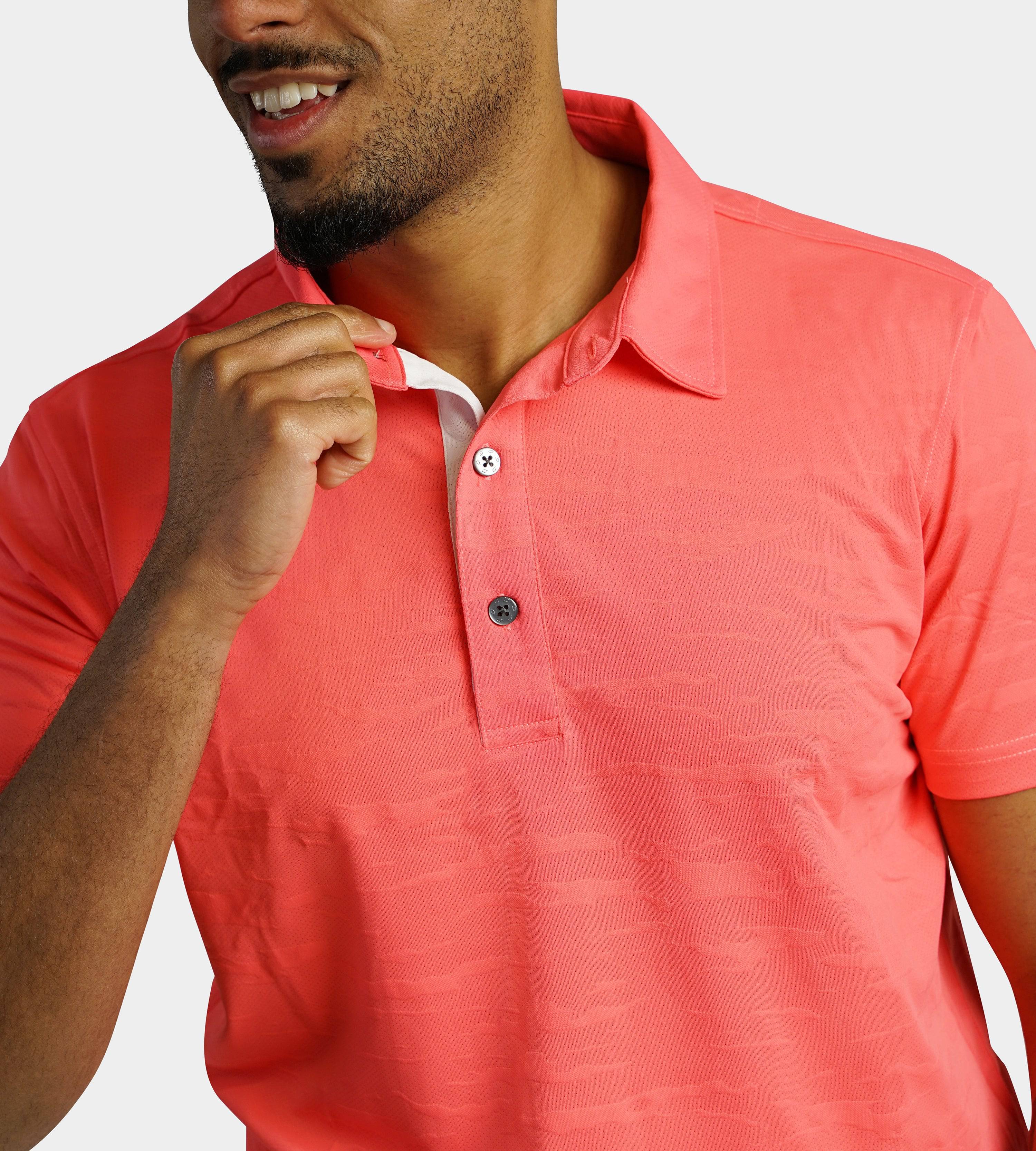 FINESSE POLO - CORAL - Image 5