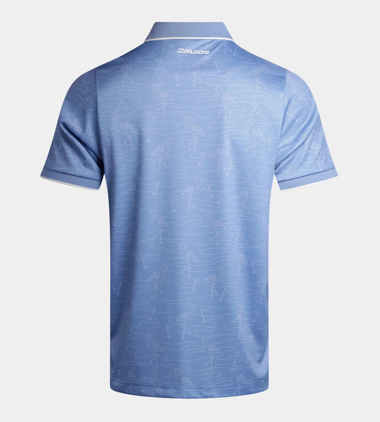 FLAMINGO FLAG POLO - DENIM - Image 2
