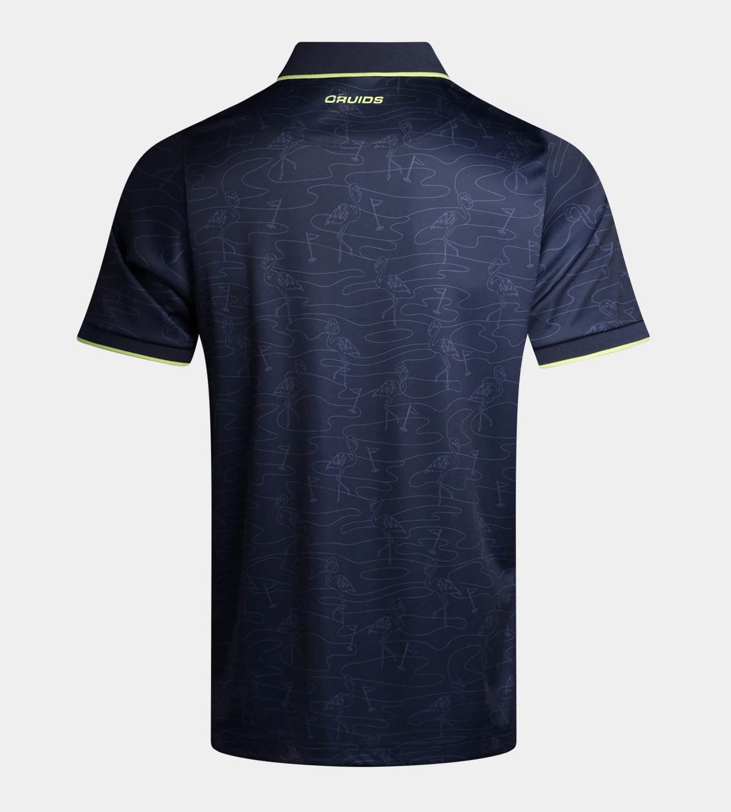 FLAMINGO FLAG POLO - NAVY - Image 2