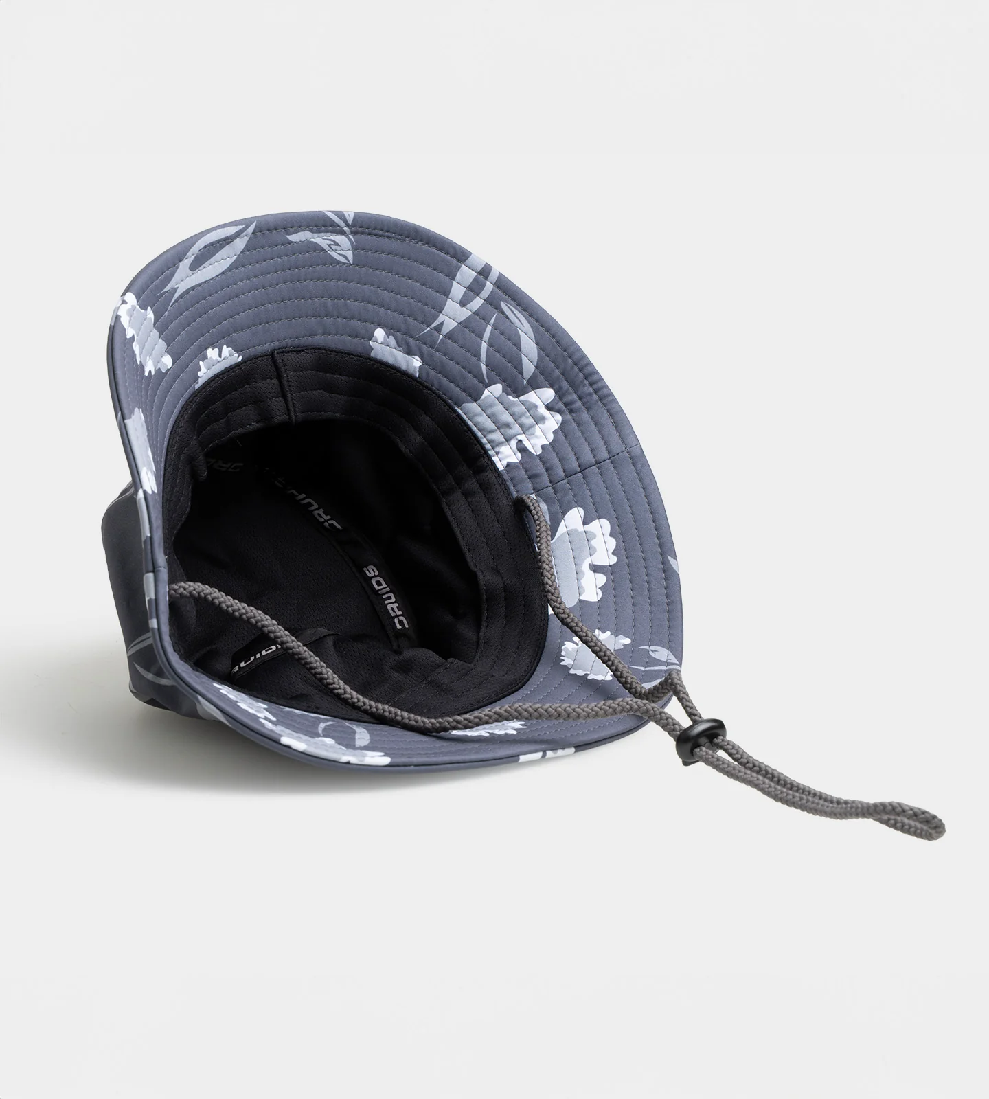 FLORA BUCKET HAT - GREY - Image 3
