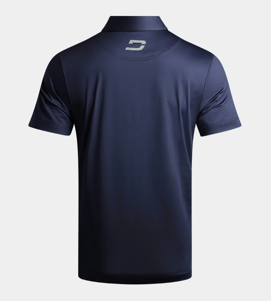 FLORAL PANEL POLO - NAVY - Image 2