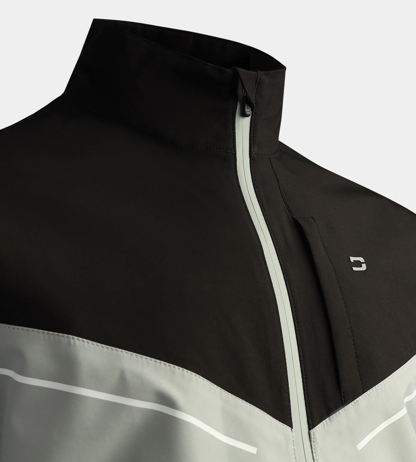 FORGER RAIN JACKET - BLACK - Image 3