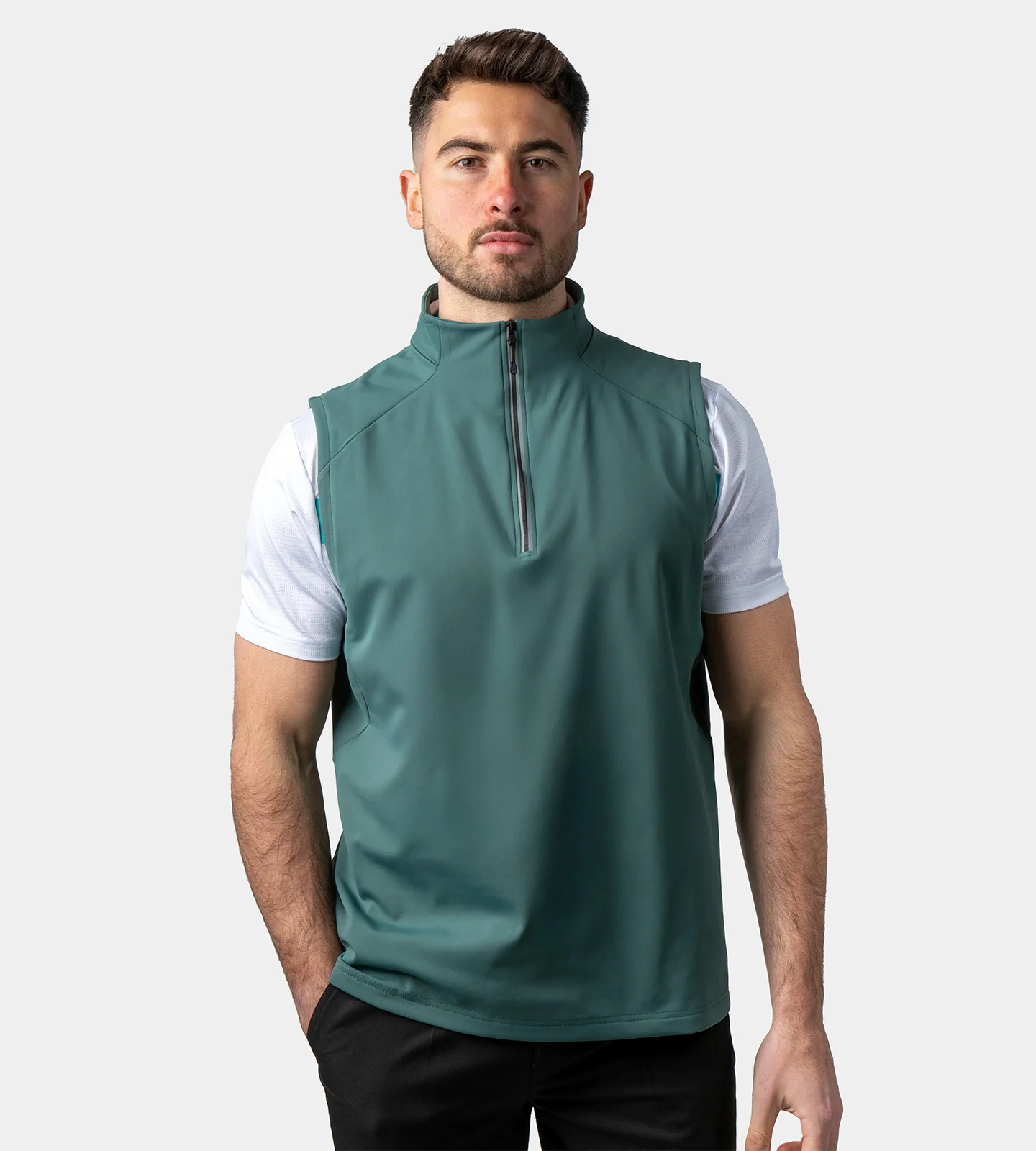 GALACTIC SLEEVELESS - SAGE - Image 3