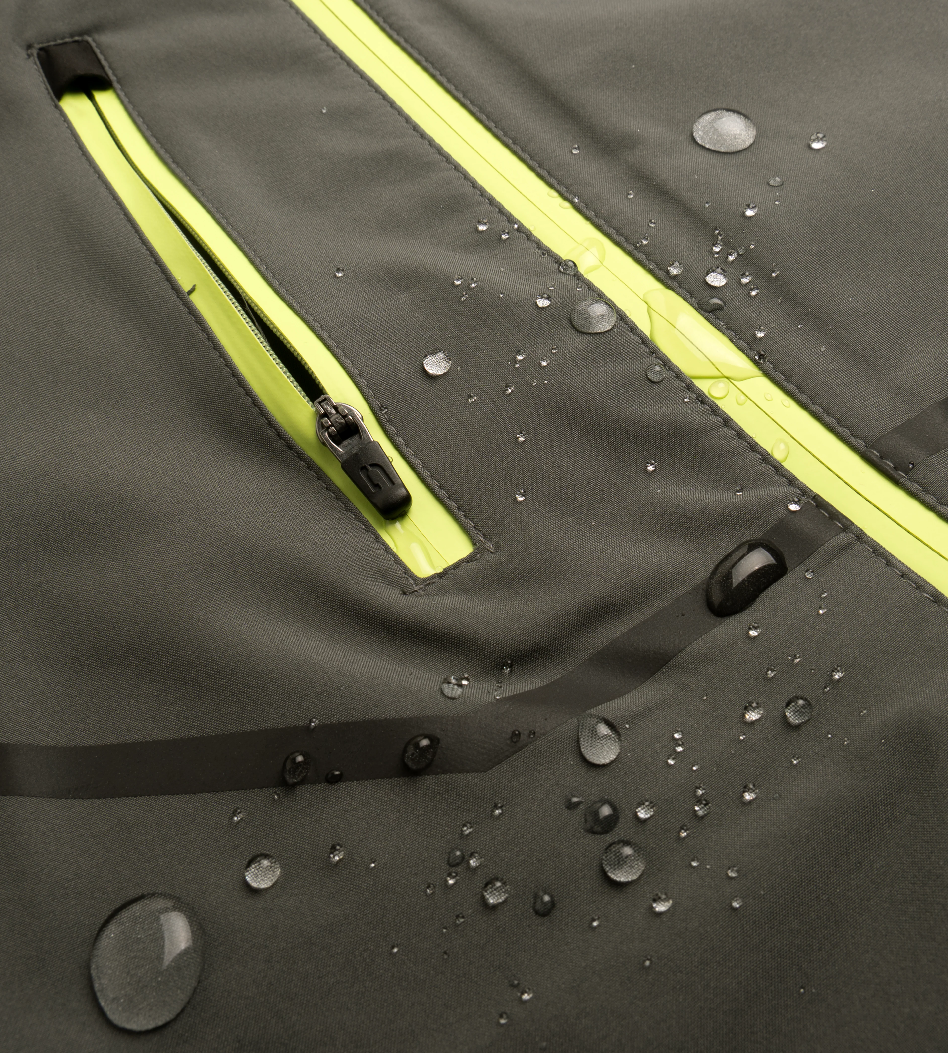 GLEN RAIN JACKET - CHARCOAL - Image 4